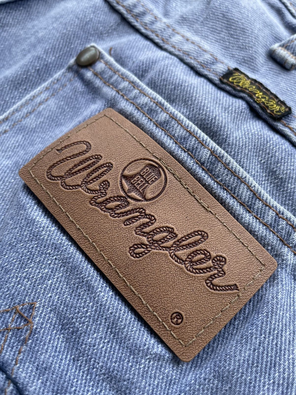 Vintage × Wrangler Wrangler Blue Bell Vintage Lot 11MWZ aging Denim Size US 28 / EU 44 - 13 Thumbnail