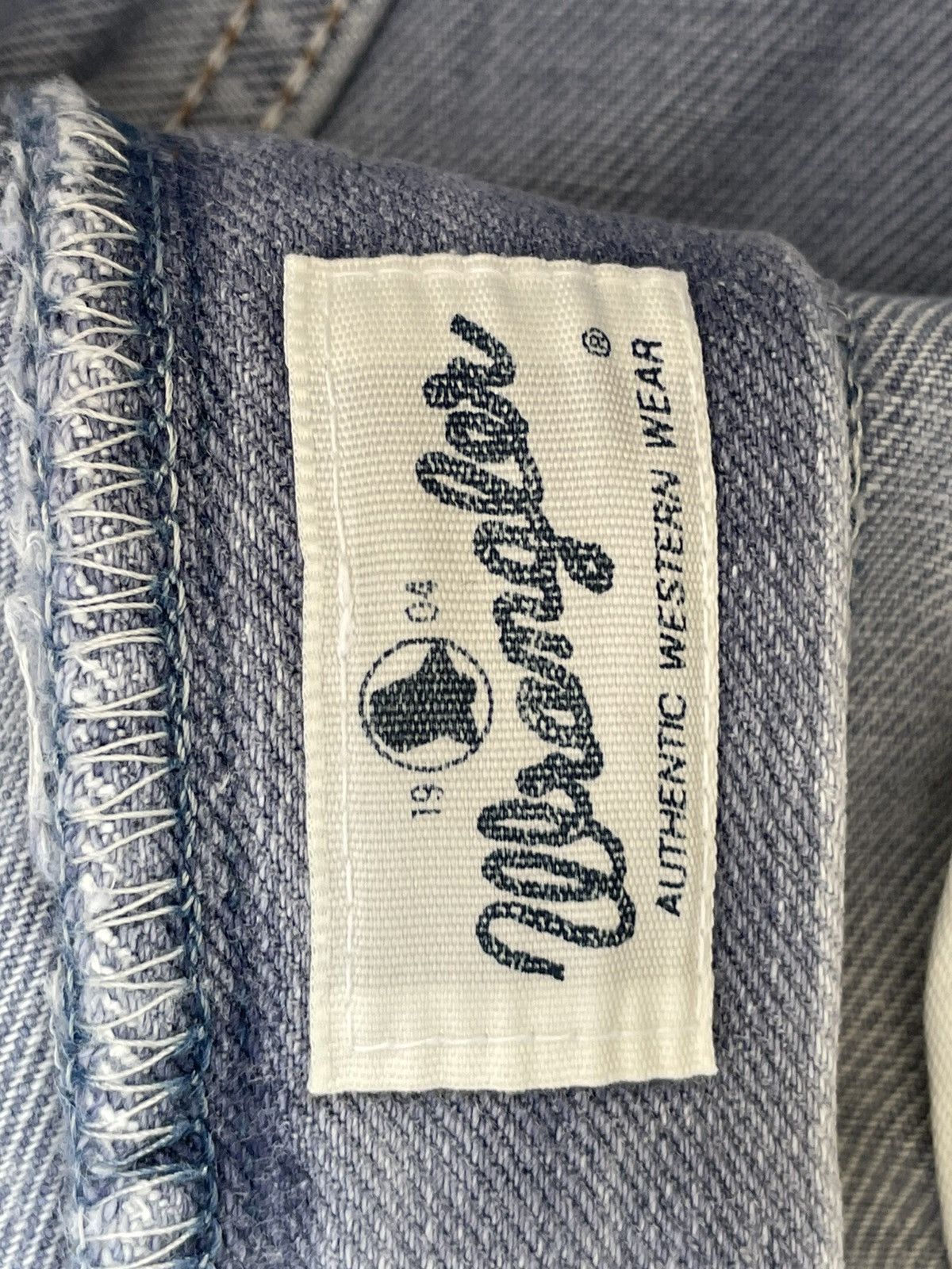 Vintage × Wrangler Wrangler Blue Bell Vintage Lot 11MWZ aging Denim Size US 28 / EU 44 - 16 Thumbnail