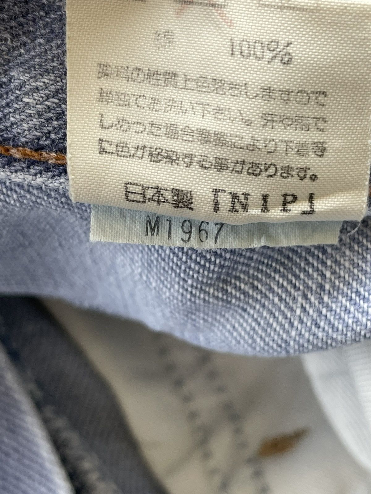Vintage × Wrangler Wrangler Blue Bell Vintage Lot 11MWZ aging Denim Size US 28 / EU 44 - 14 Thumbnail
