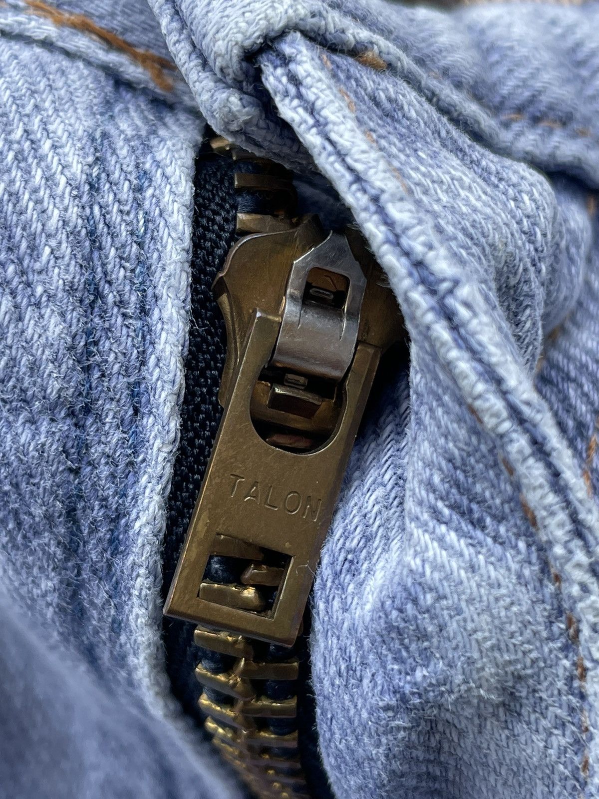 Vintage × Wrangler Wrangler Blue Bell Vintage Lot 11MWZ aging Denim Size US 28 / EU 44 - 19 Thumbnail