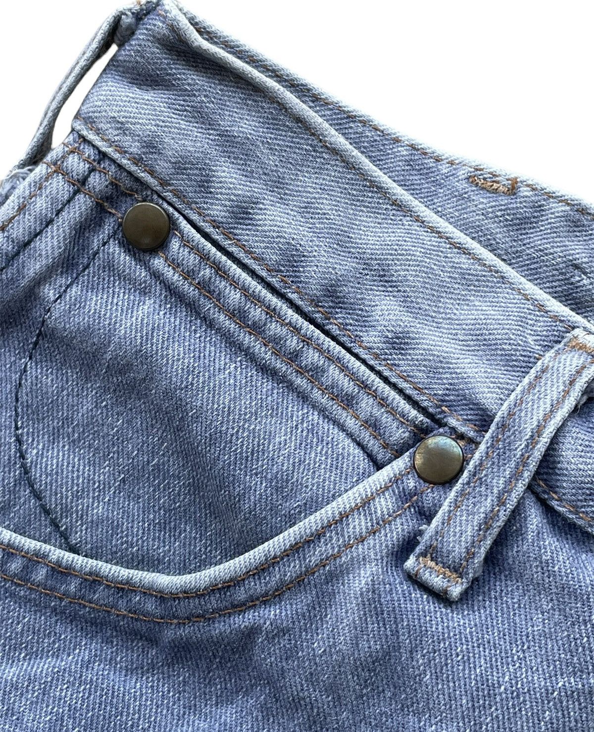 Vintage × Wrangler Wrangler Blue Bell Vintage Lot 11MWZ aging Denim Size US 28 / EU 44 - 7 Thumbnail