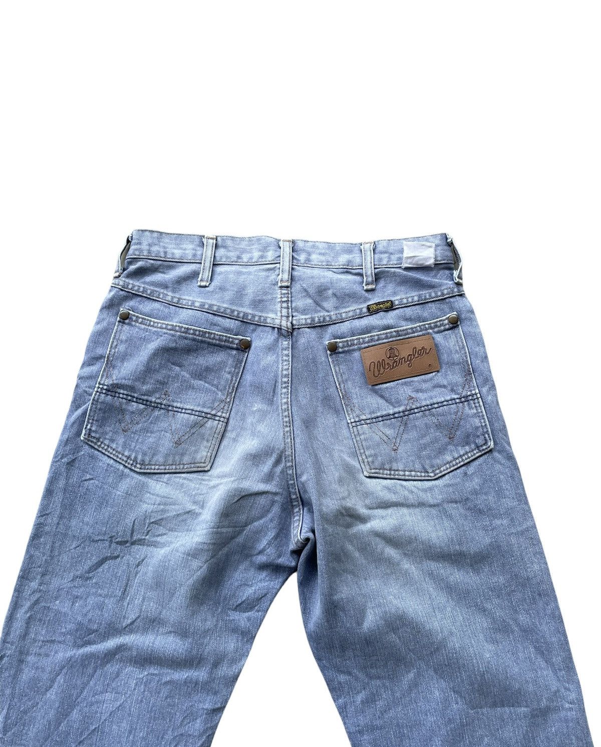Vintage × Wrangler Wrangler Blue Bell Vintage Lot 11MWZ aging Denim Size US 28 / EU 44 - 9 Thumbnail