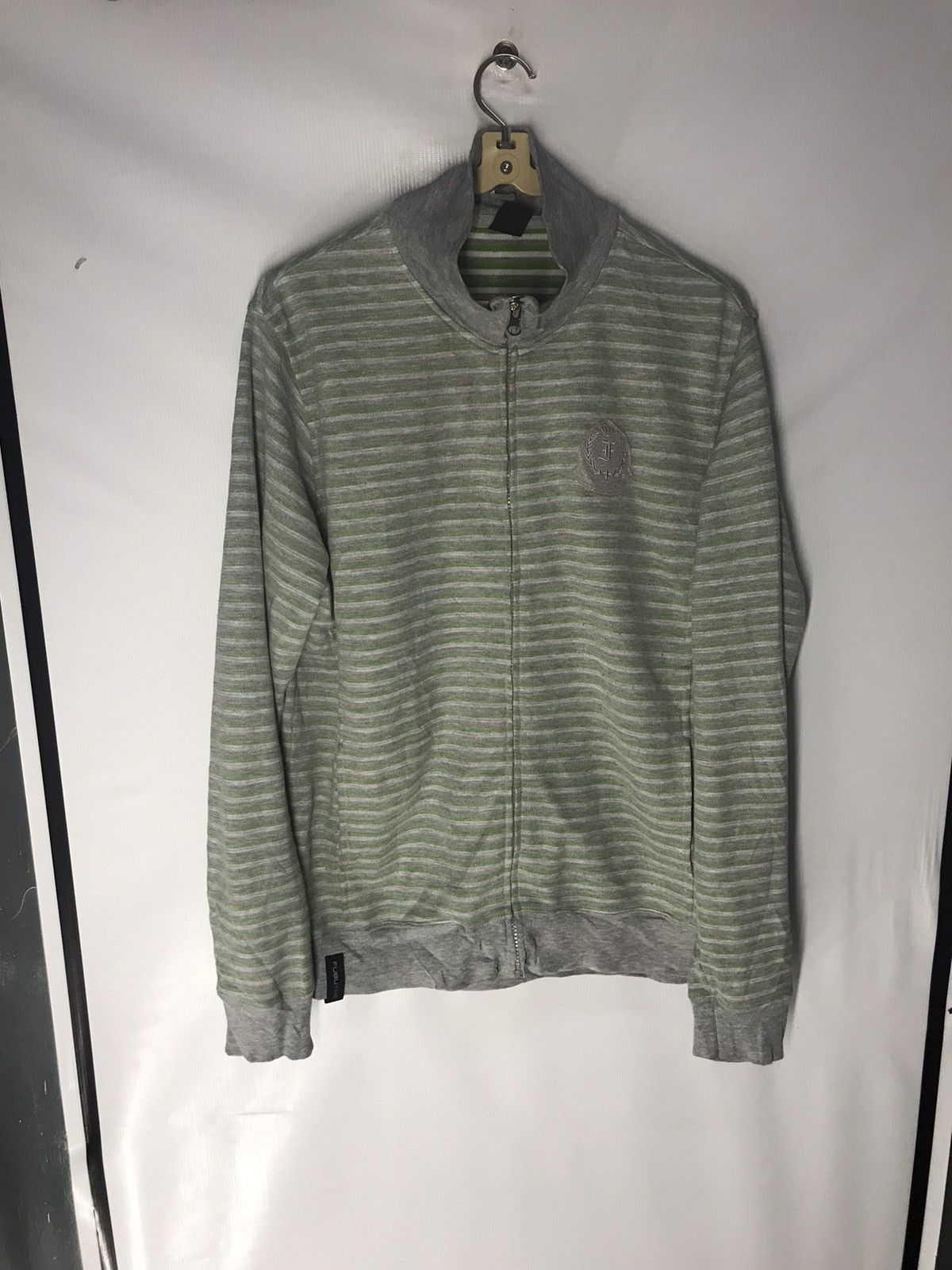 Fubu × Vintage Fubu the collection zipper sweatshirt stripe Size US M / EU 48-50 / 2 - 7 Thumbnail