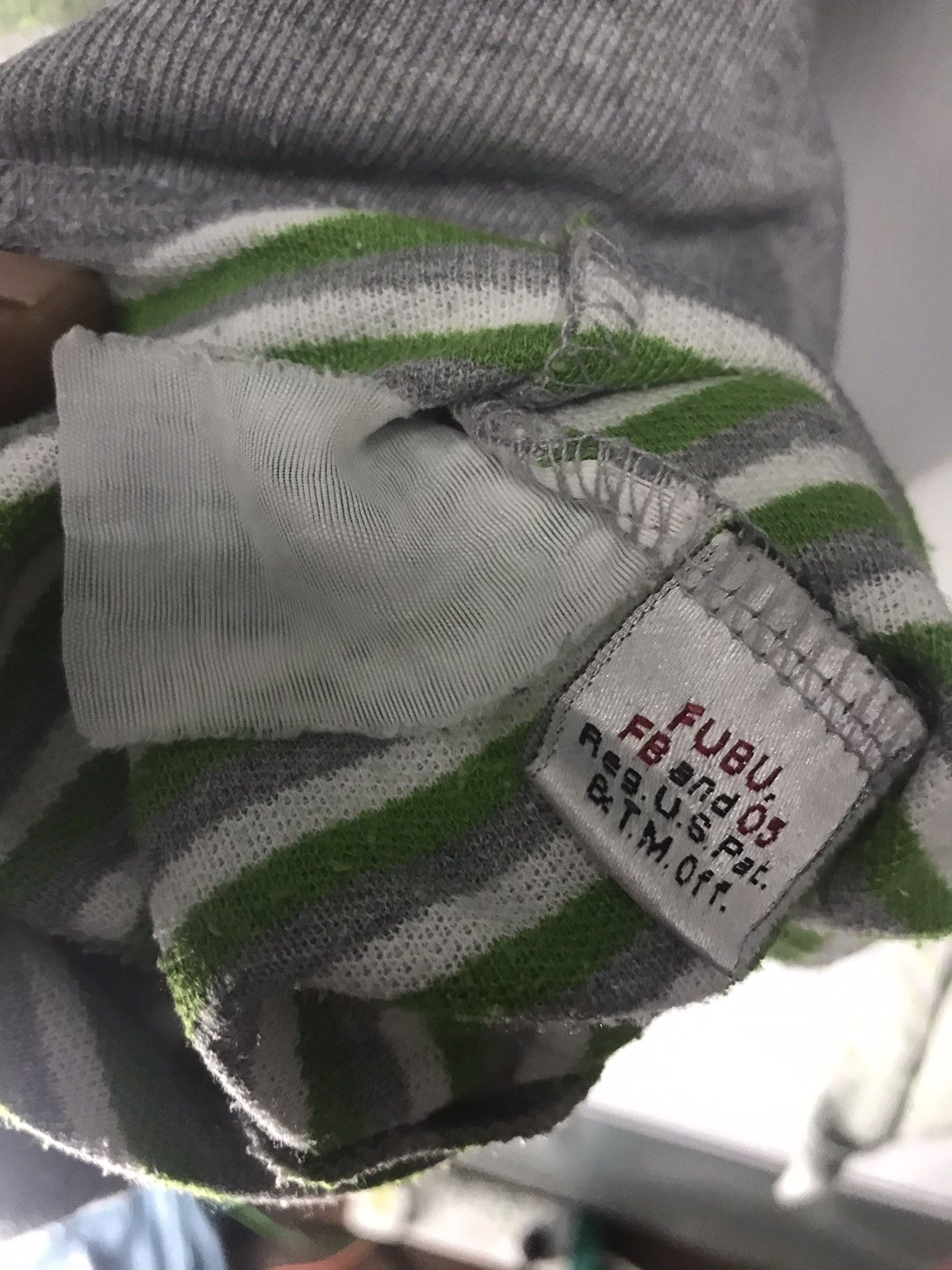 Fubu × Vintage Fubu the collection zipper sweatshirt stripe Size US M / EU 48-50 / 2 - 4 Thumbnail