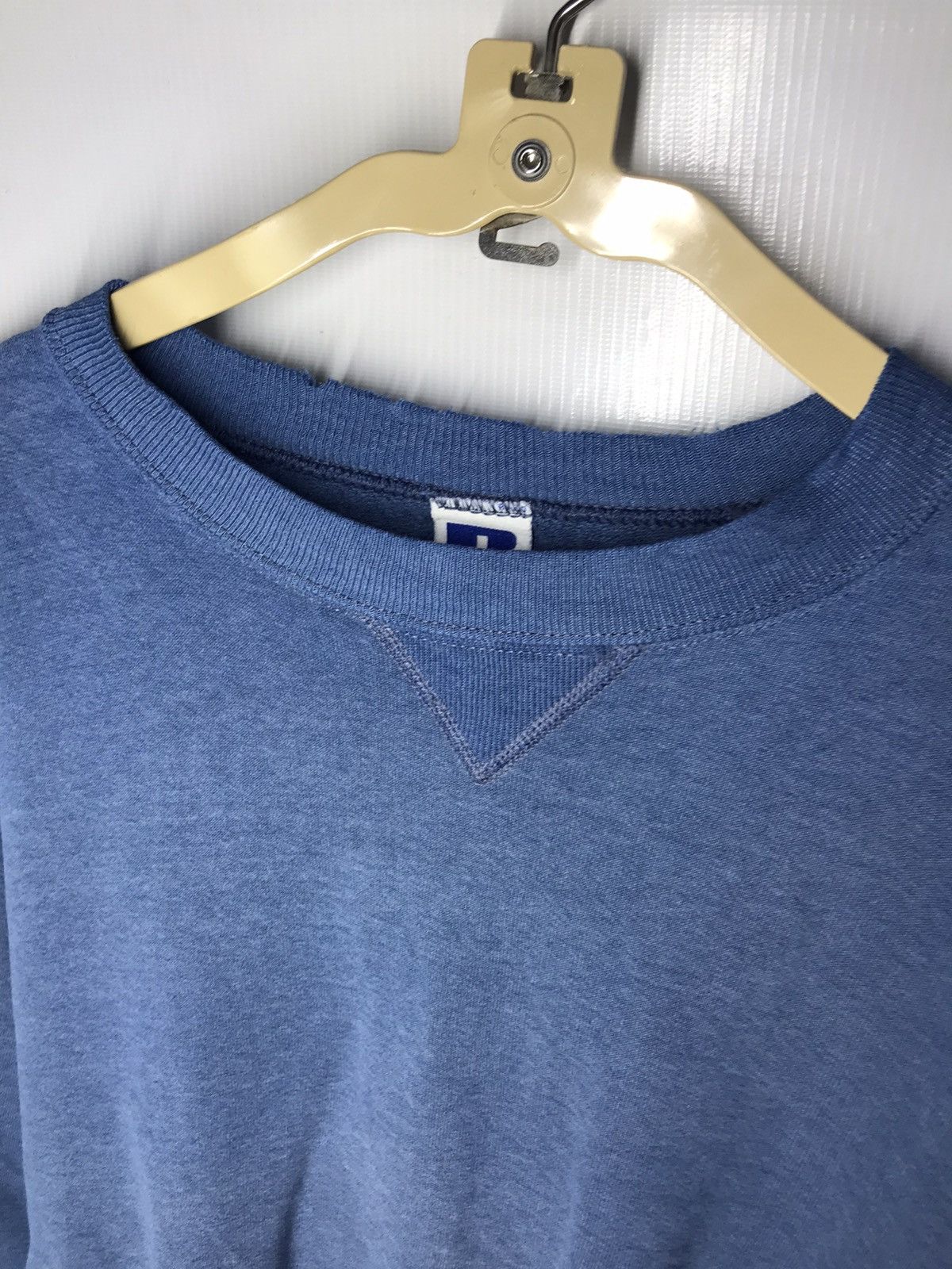 Russell Athletic × Vintage Vintage plain Russell athletic sweatshirt distressed Size US M / EU 48-50 / 2 - 5 Thumbnail