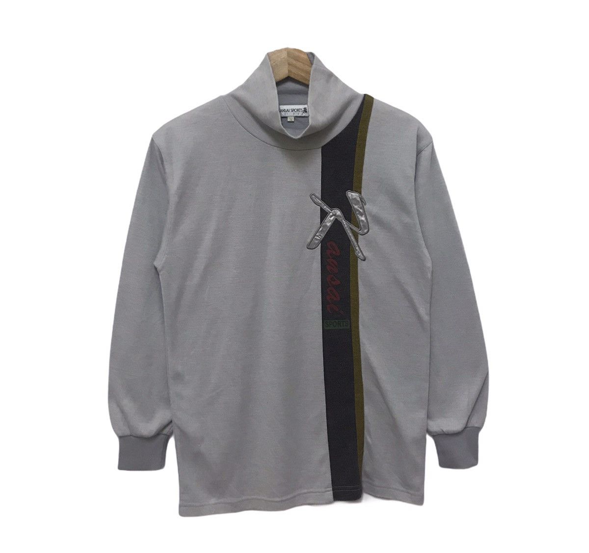 Japanese Brand × Kansai Yamamoto Vintage Kansai Sports Kansai Yamamoto Turtleneck Size US M / EU 48-50 / 2 - 1 Thumbnail