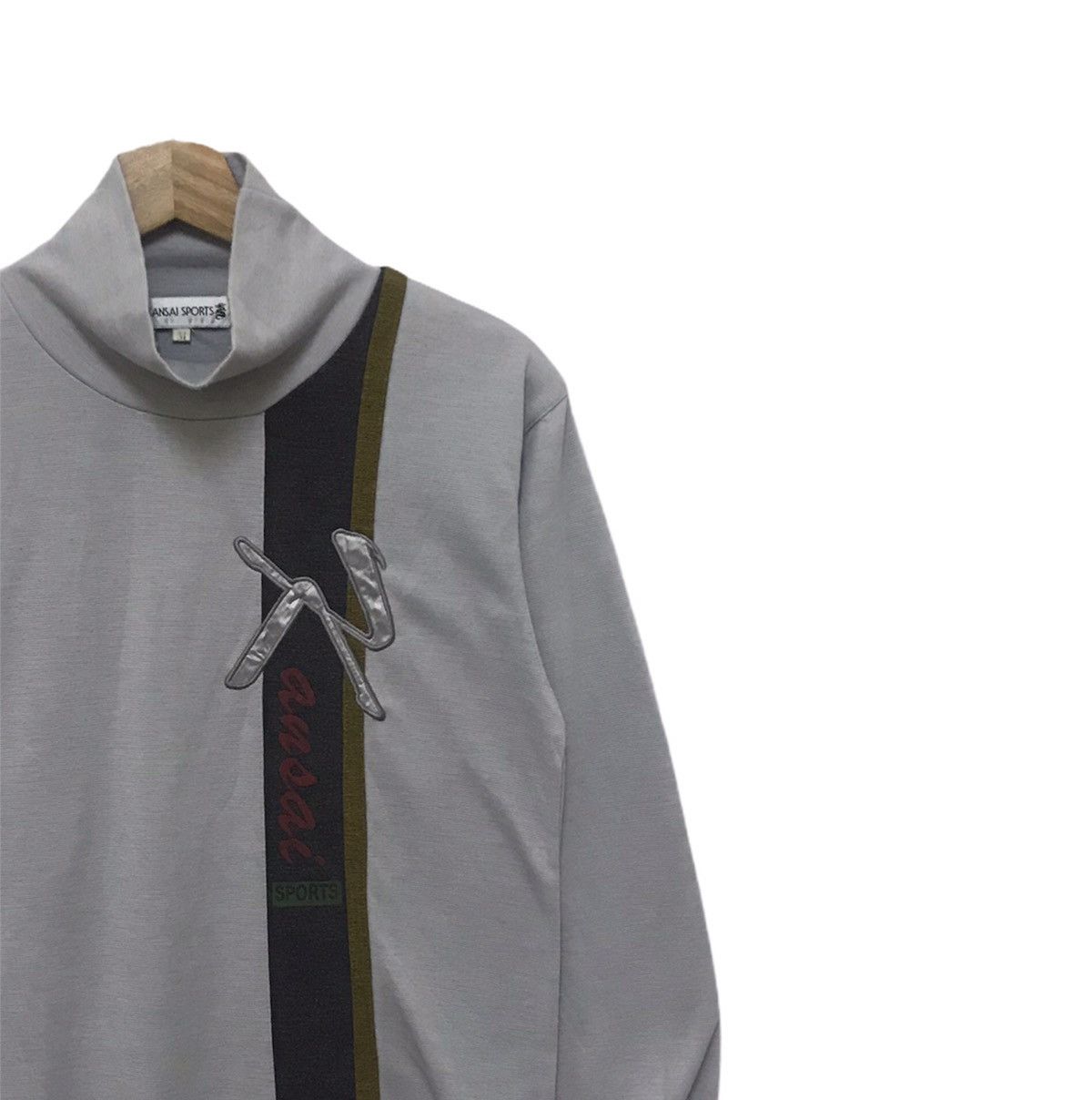 Japanese Brand × Kansai Yamamoto Vintage Kansai Sports Kansai Yamamoto Turtleneck Size US M / EU 48-50 / 2 - 4 Thumbnail