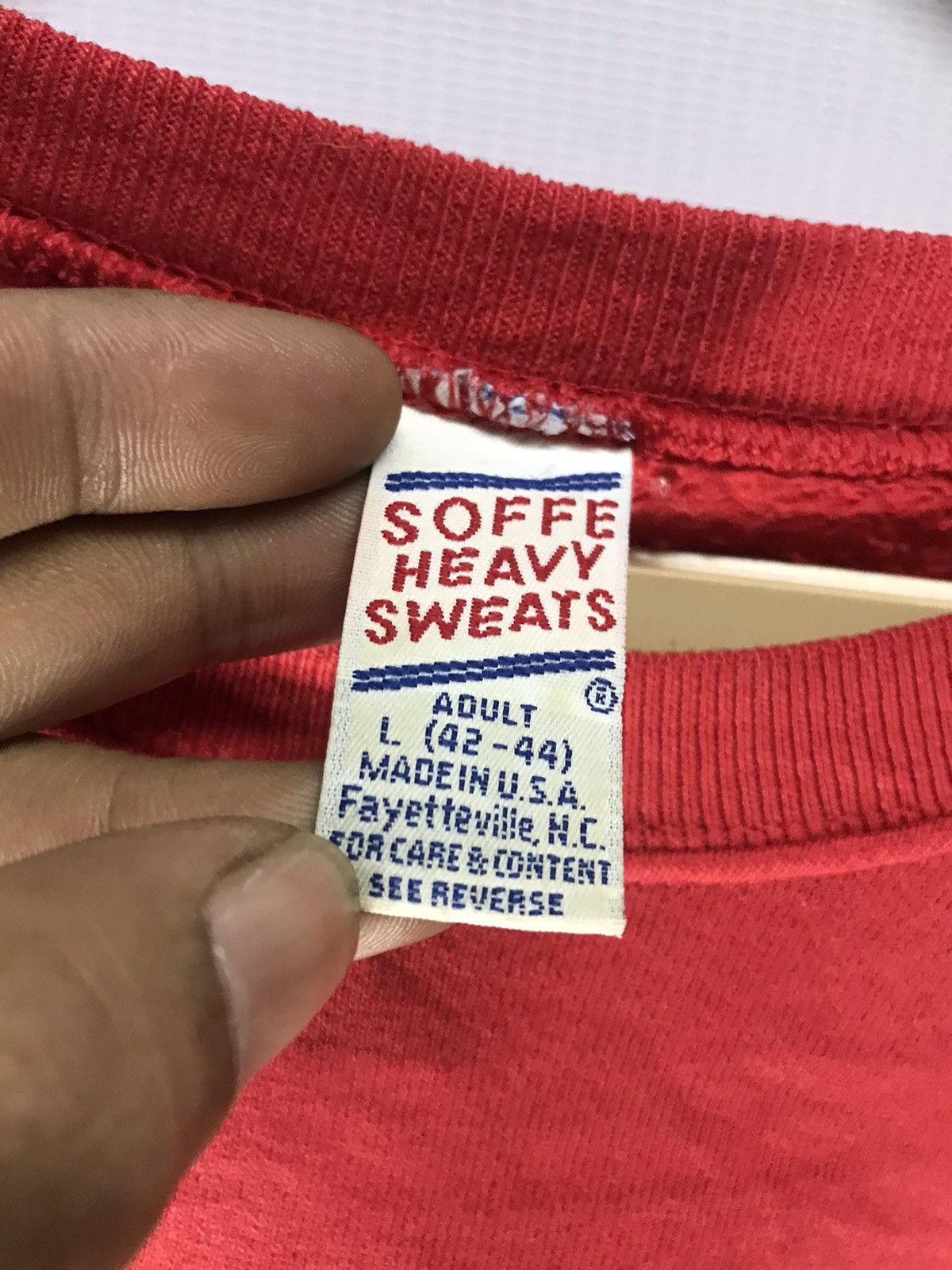 Vintage Vintage sport town crewneck sweatshirt by soffe Size US L / EU 52-54 / 3 - 3 Thumbnail