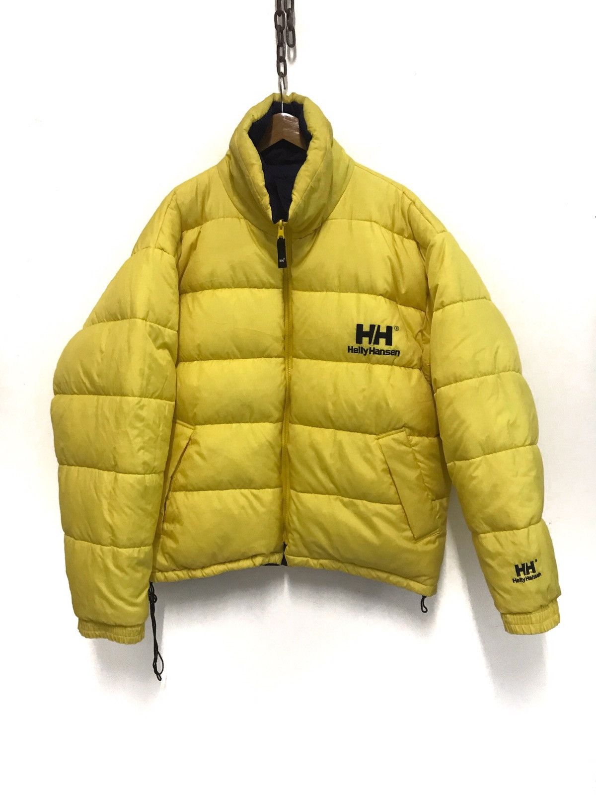 Helly Hansen REVERSIBLE PUFFER JACKET HELLY HANSEN SPELL OUT RARE Size US L / EU 52-54 / 3 - 3 Thumbnail