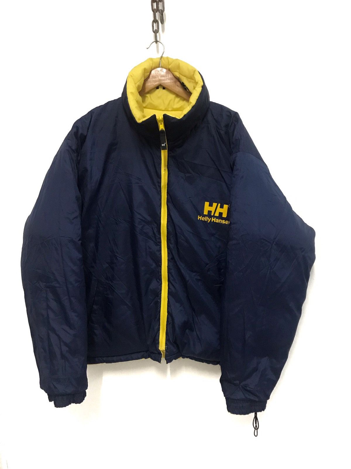Helly Hansen REVERSIBLE PUFFER JACKET HELLY HANSEN SPELL OUT RARE Size US L / EU 52-54 / 3 - 2 Thumbnail