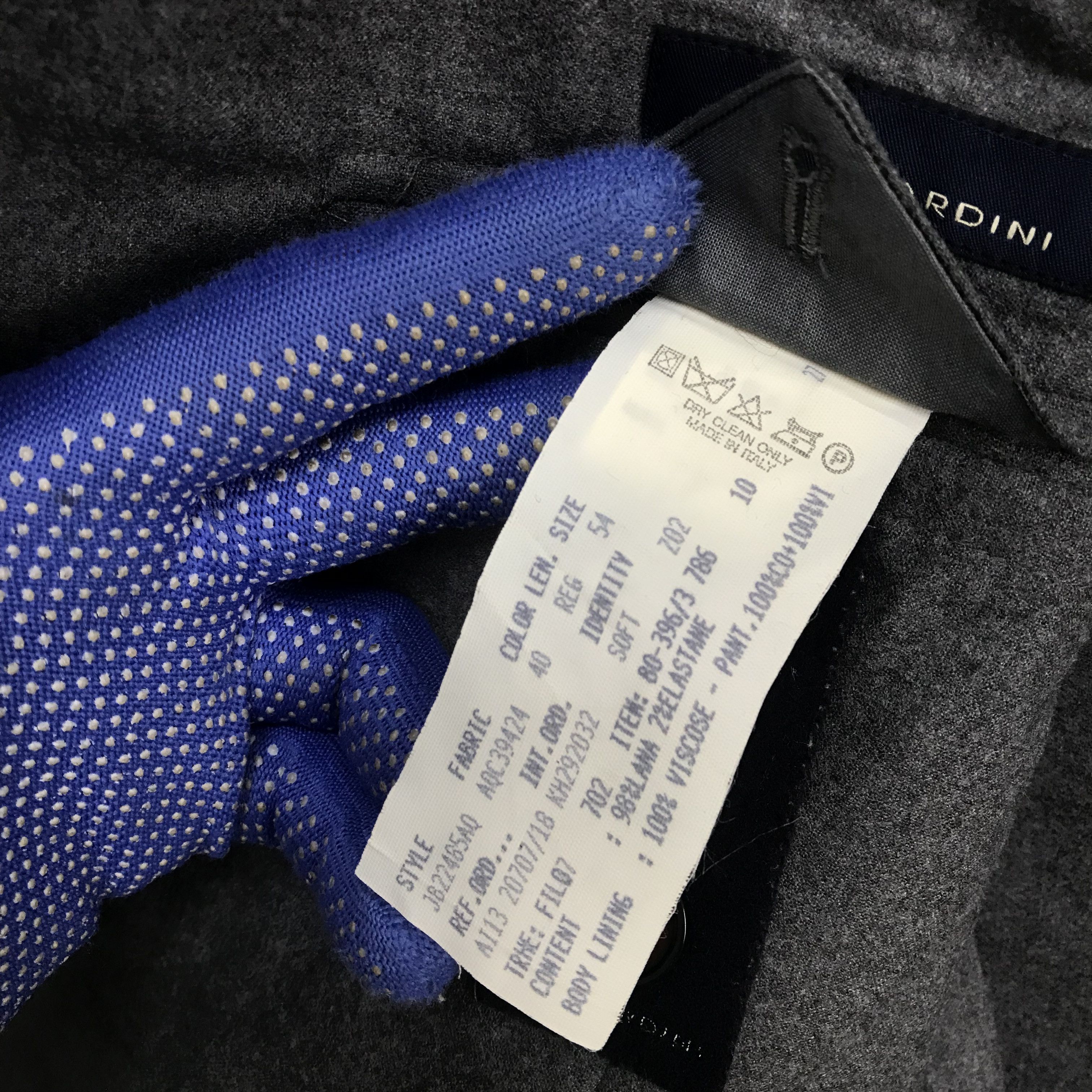 Lardini Lardini grey coat size 54 Italy Size US L / EU 52-54 / 3 - 8 Thumbnail