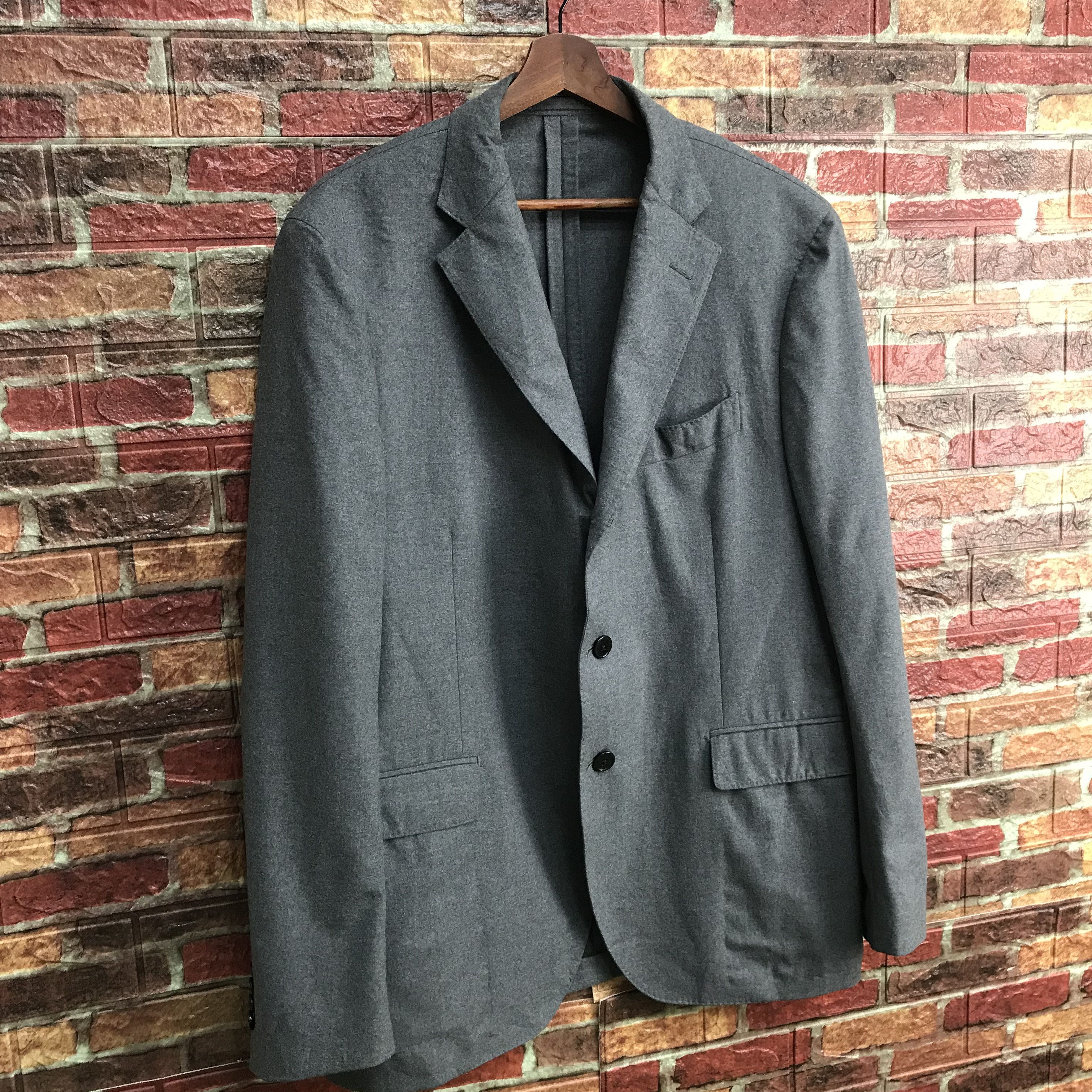 Lardini Lardini grey coat size 54 Italy Size US L / EU 52-54 / 3 - 3 Thumbnail