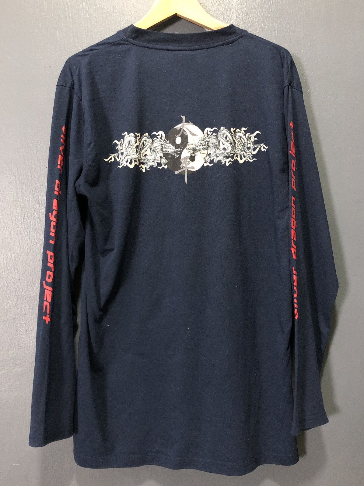 Japanese Brand × Vintage VINTAGE SILVER DRAGON PROJECT JAPANESE SKATE GANG SHIRT Size US M / EU 48-50 / 2 - 3 Thumbnail