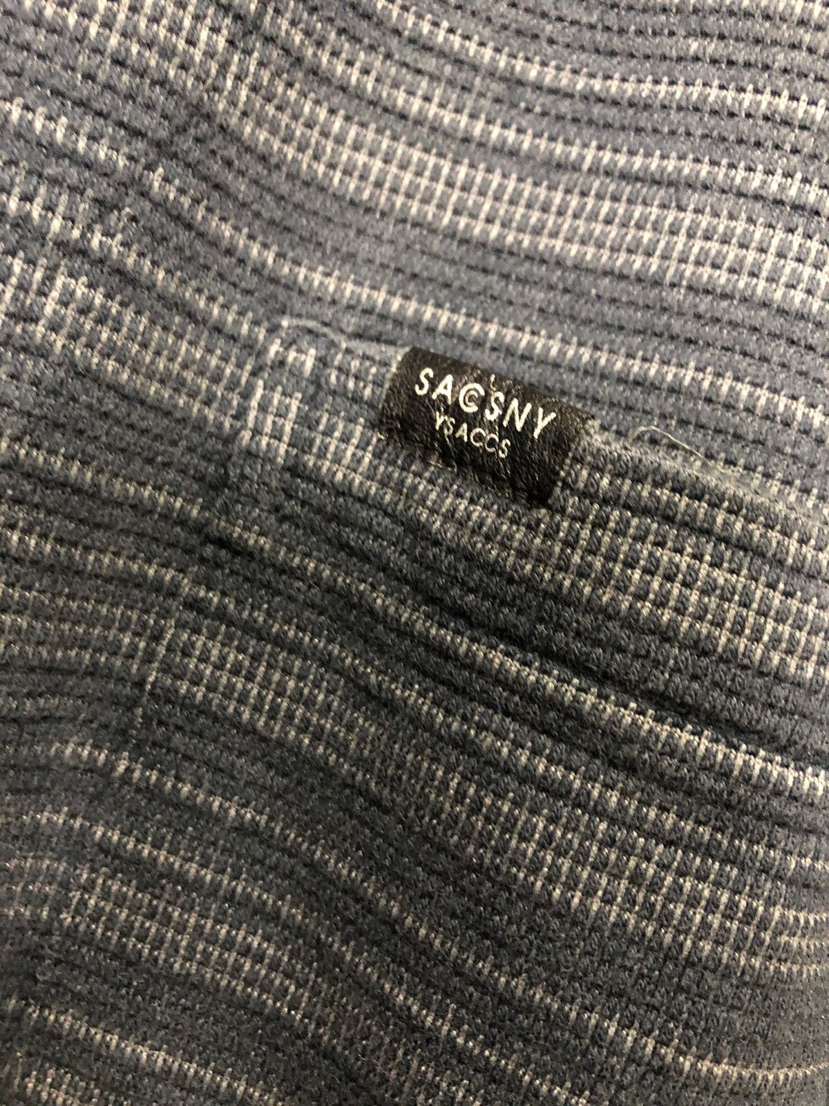 Japanese Brand × Y's × Yohji Yamamoto VINTAGE Y’SACCS SACSNY STRIPE SHIRT Size US M / EU 48-50 / 2 - 3 Thumbnail