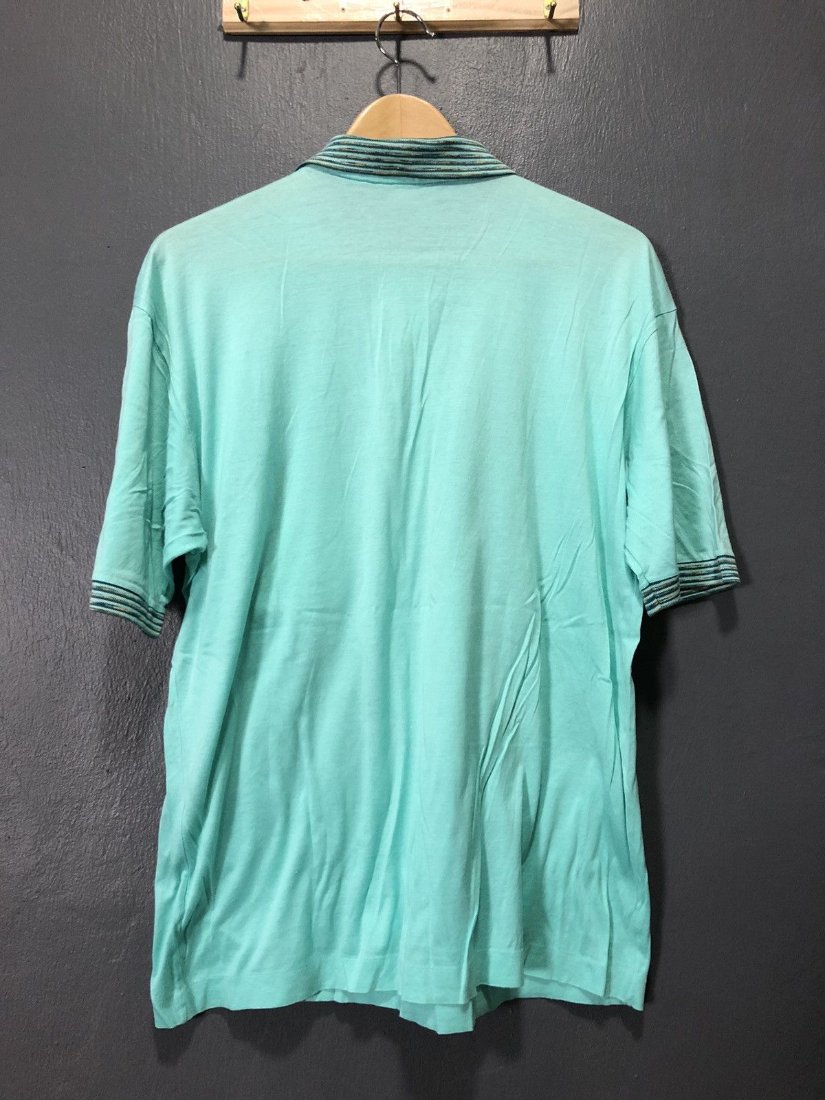 Alfred Dunhill × Vintage VINTAGE ALFRED DUNHILL POLO SHIRT SINGLE POCKET Size US M / EU 48-50 / 2 - 5 Thumbnail