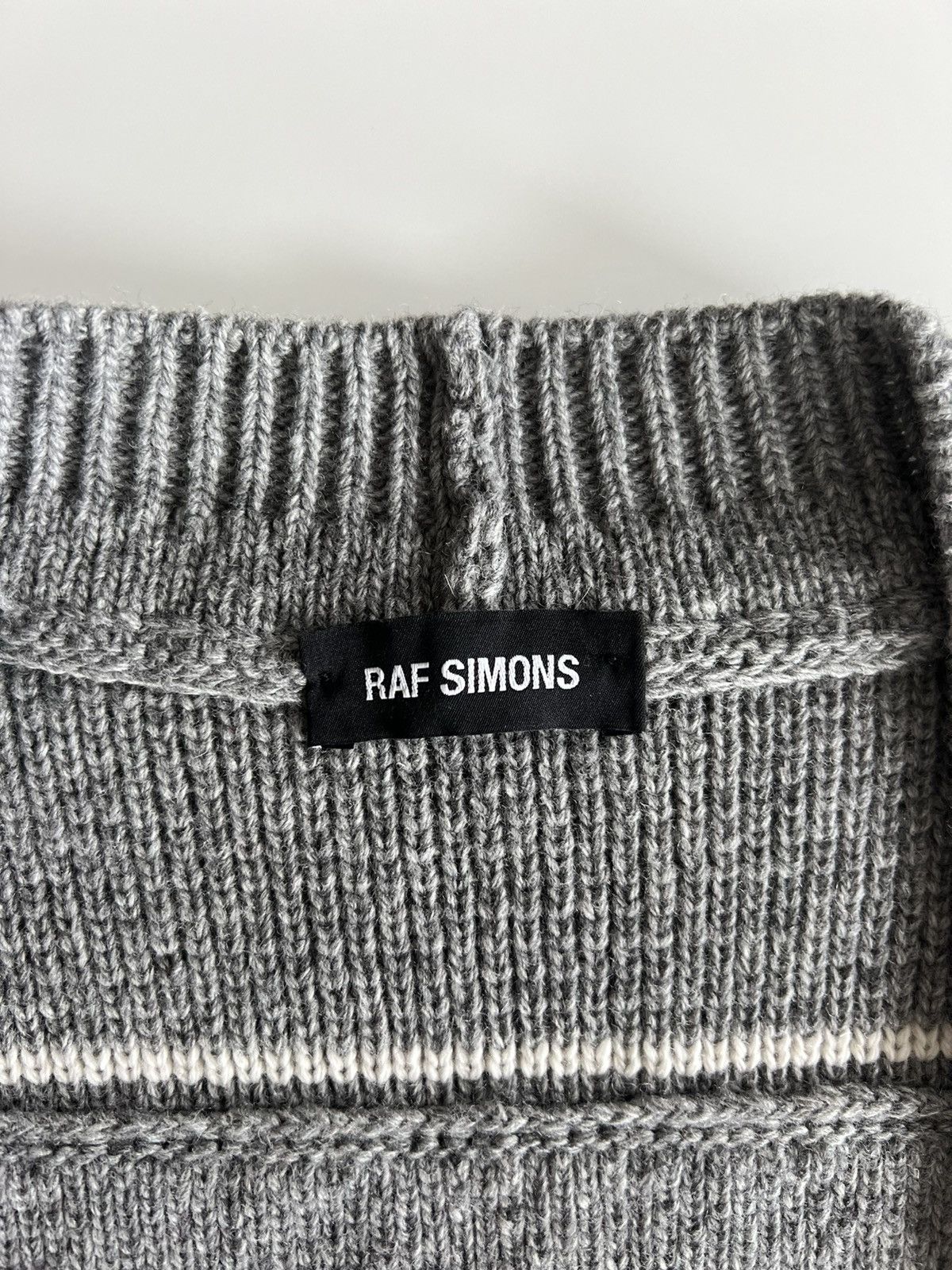 Raf Simons Raf Simons Oversized Wool Cardigan Size US XL / EU 56 / 4 - 7 Thumbnail