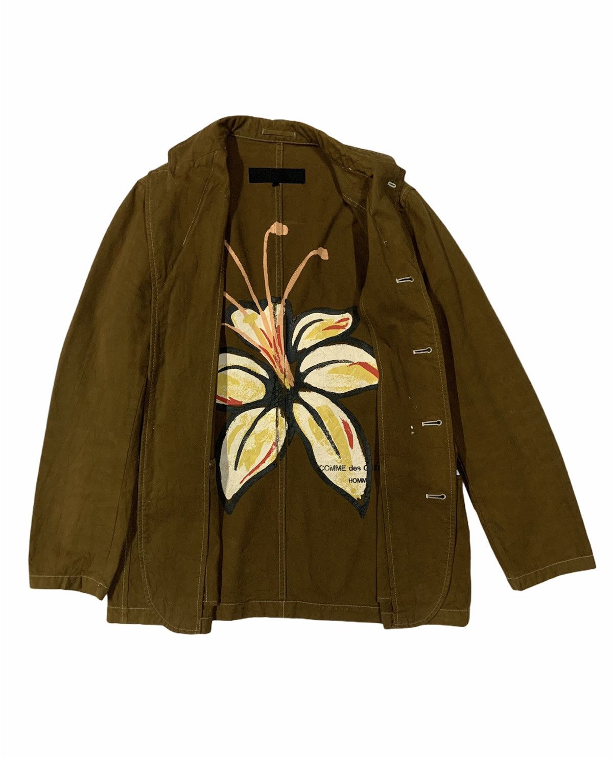 Comme des Garcons Homme Plus 🔥RARE CdGH AD2002 BUTTON UP JACKETS Size US S / EU 44-46 / 1 - 2 Thumbnail