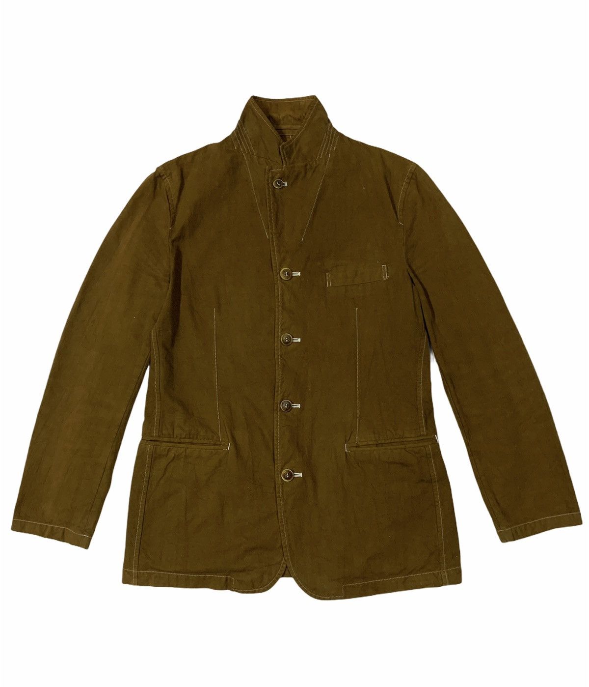 Comme des Garcons Homme Plus 🔥RARE CdGH AD2002 BUTTON UP JACKETS Size US S / EU 44-46 / 1 - 5 Thumbnail