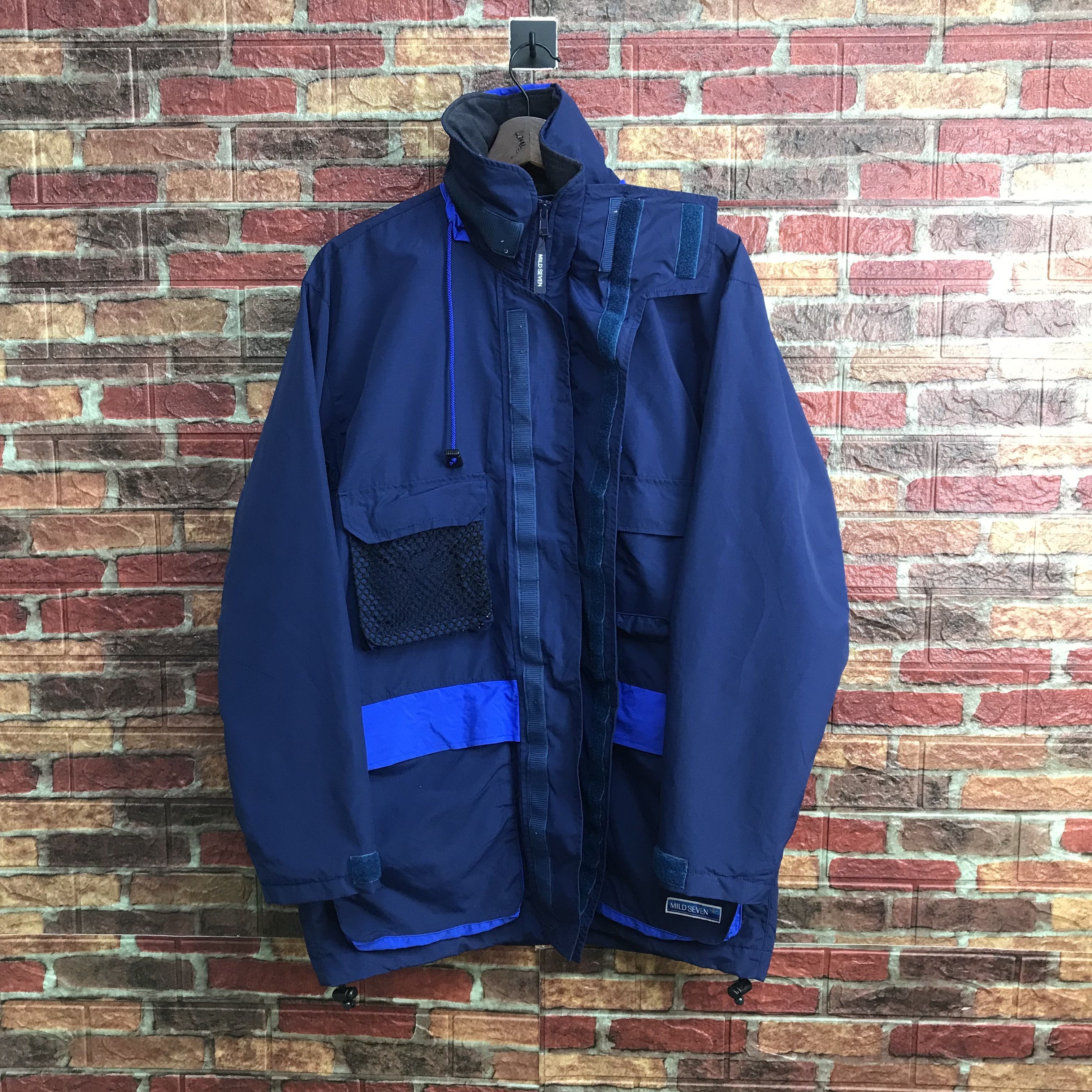 Vintage Vintage Mild-seven outdoor survival jacket TNF zipper Size US M / EU 48-50 / 2 - 7 Thumbnail