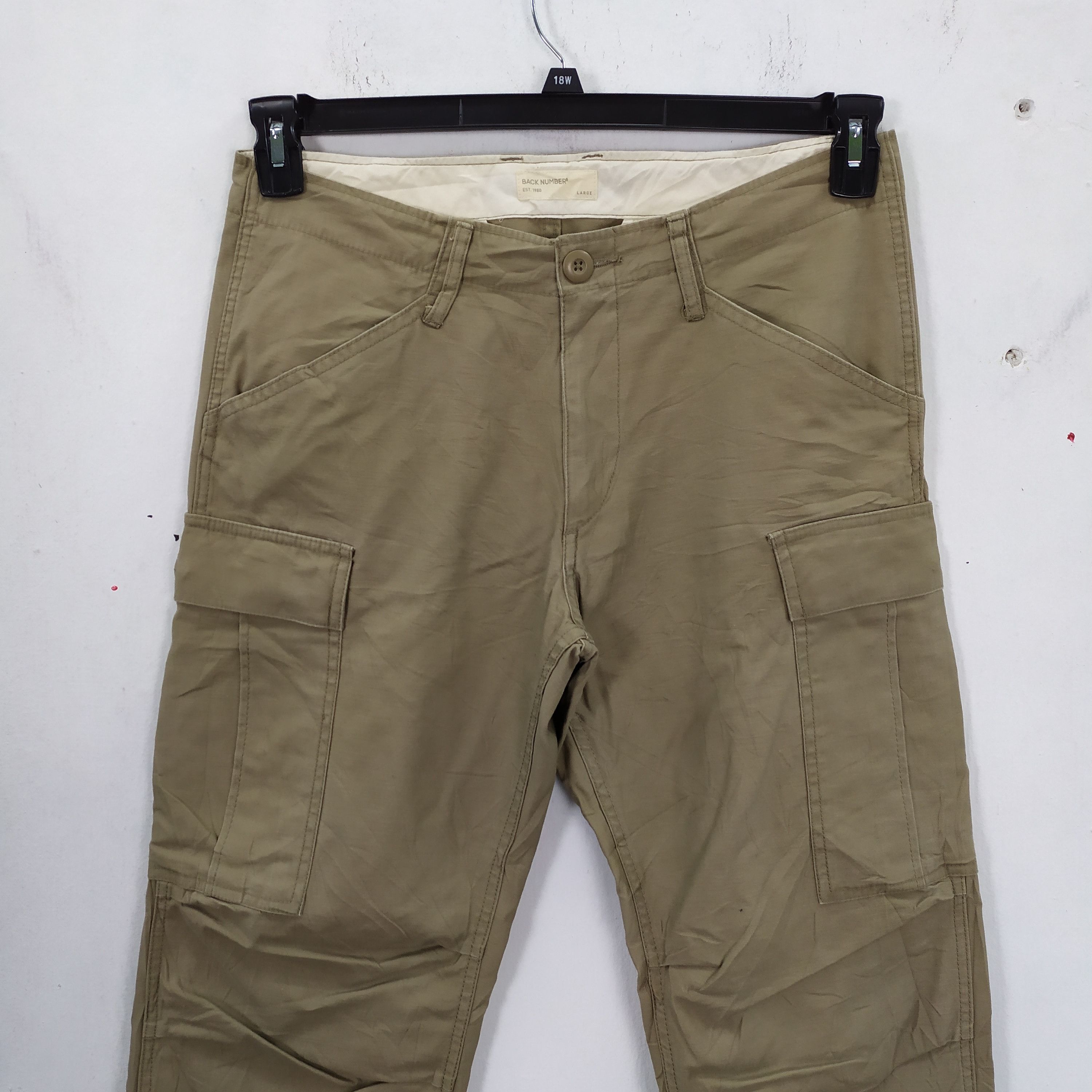 Japanese Brand × Vintage VINTAGE BACK NUMBER CARGO PANTS Size US 32 / EU 48 - 2 Thumbnail
