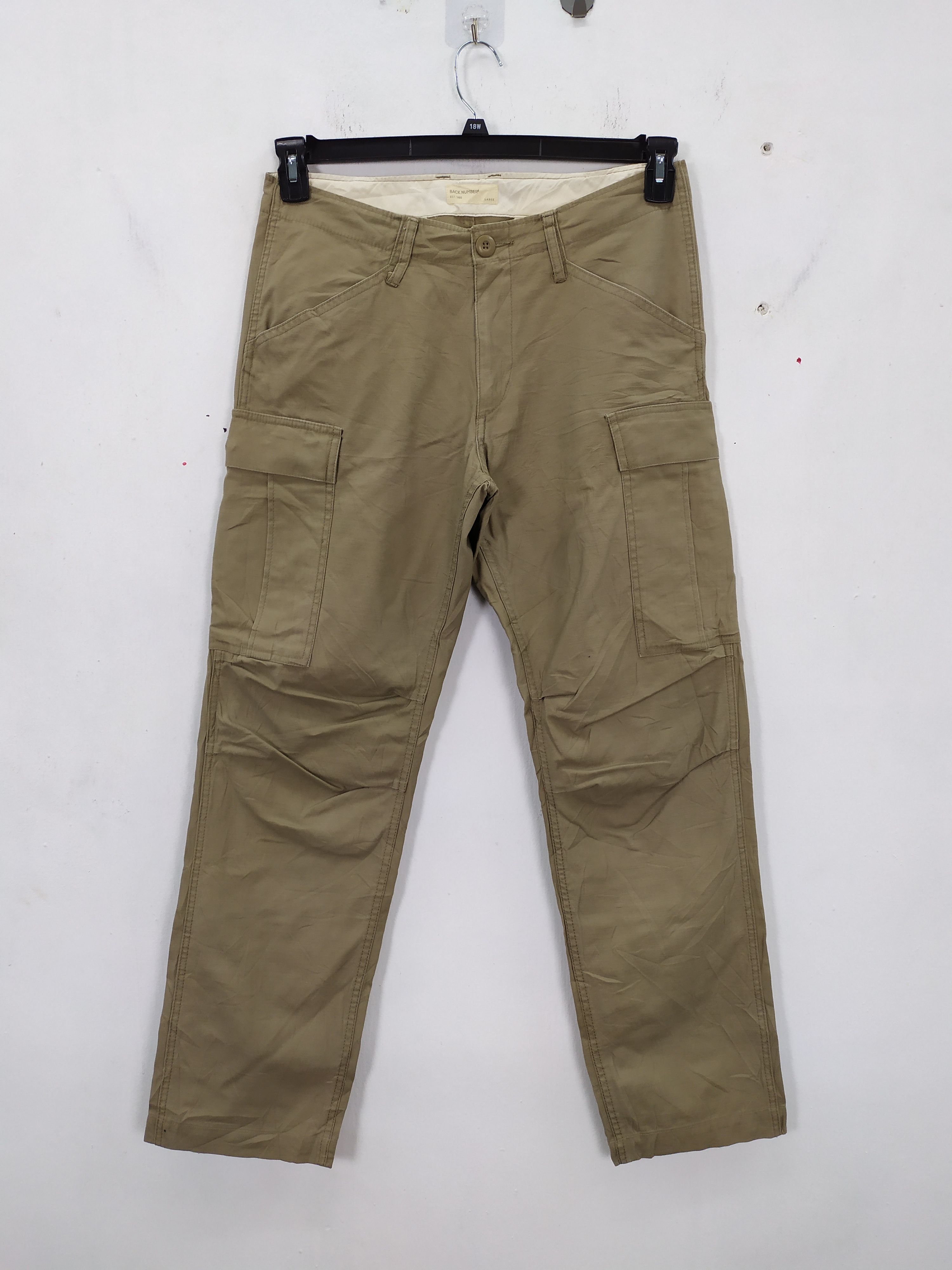 Japanese Brand × Vintage VINTAGE BACK NUMBER CARGO PANTS Size US 32 / EU 48 - 1 Thumbnail