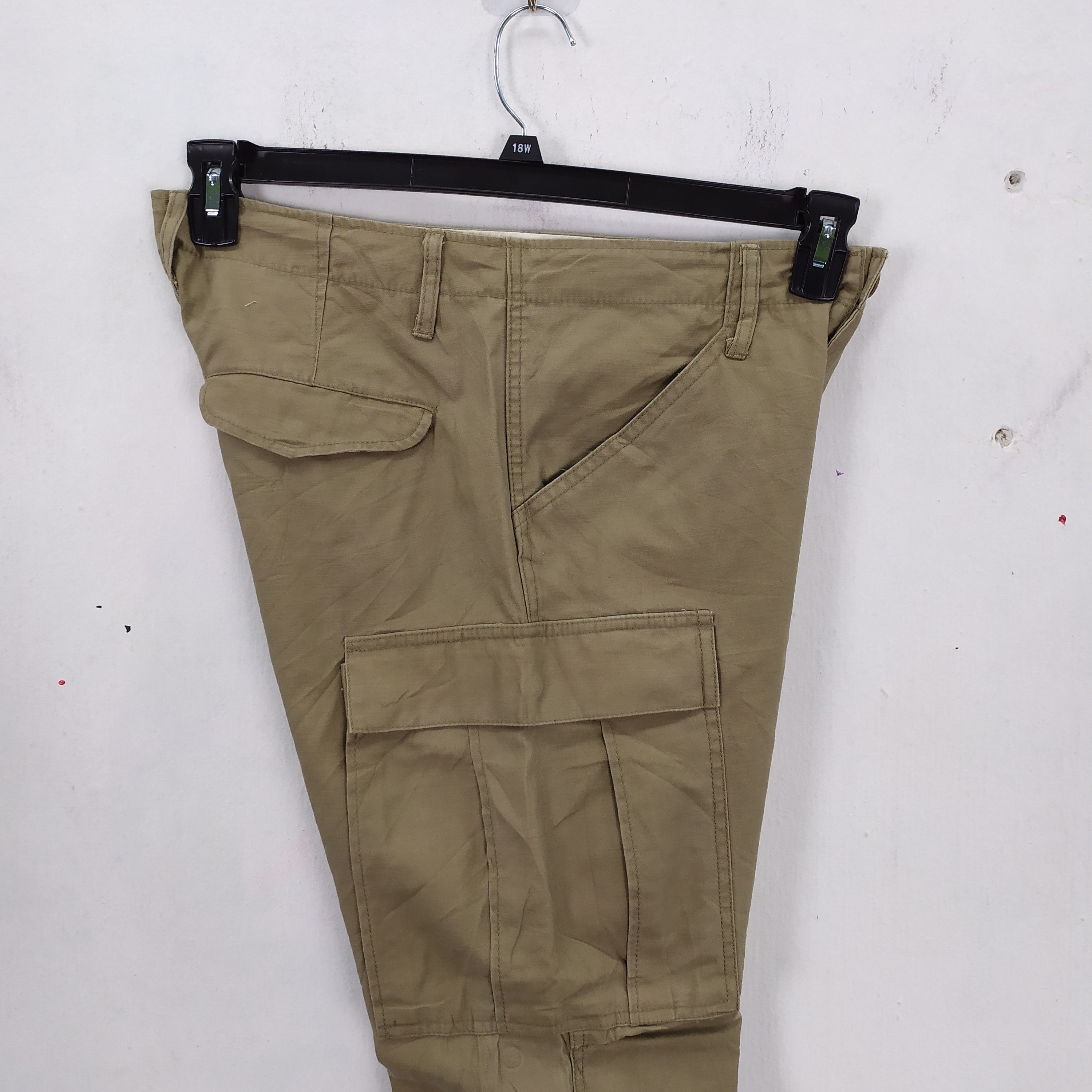 Japanese Brand × Vintage VINTAGE BACK NUMBER CARGO PANTS Size US 32 / EU 48 - 10 Thumbnail