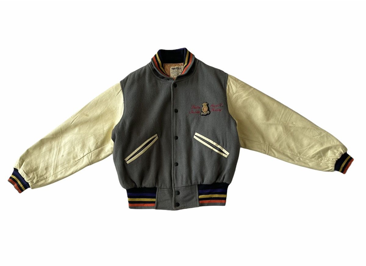 Vintage VINTAGE MEN BATSU WOOL VARSITY JACKET Size US M / EU 48-50 / 2 - 5 Thumbnail