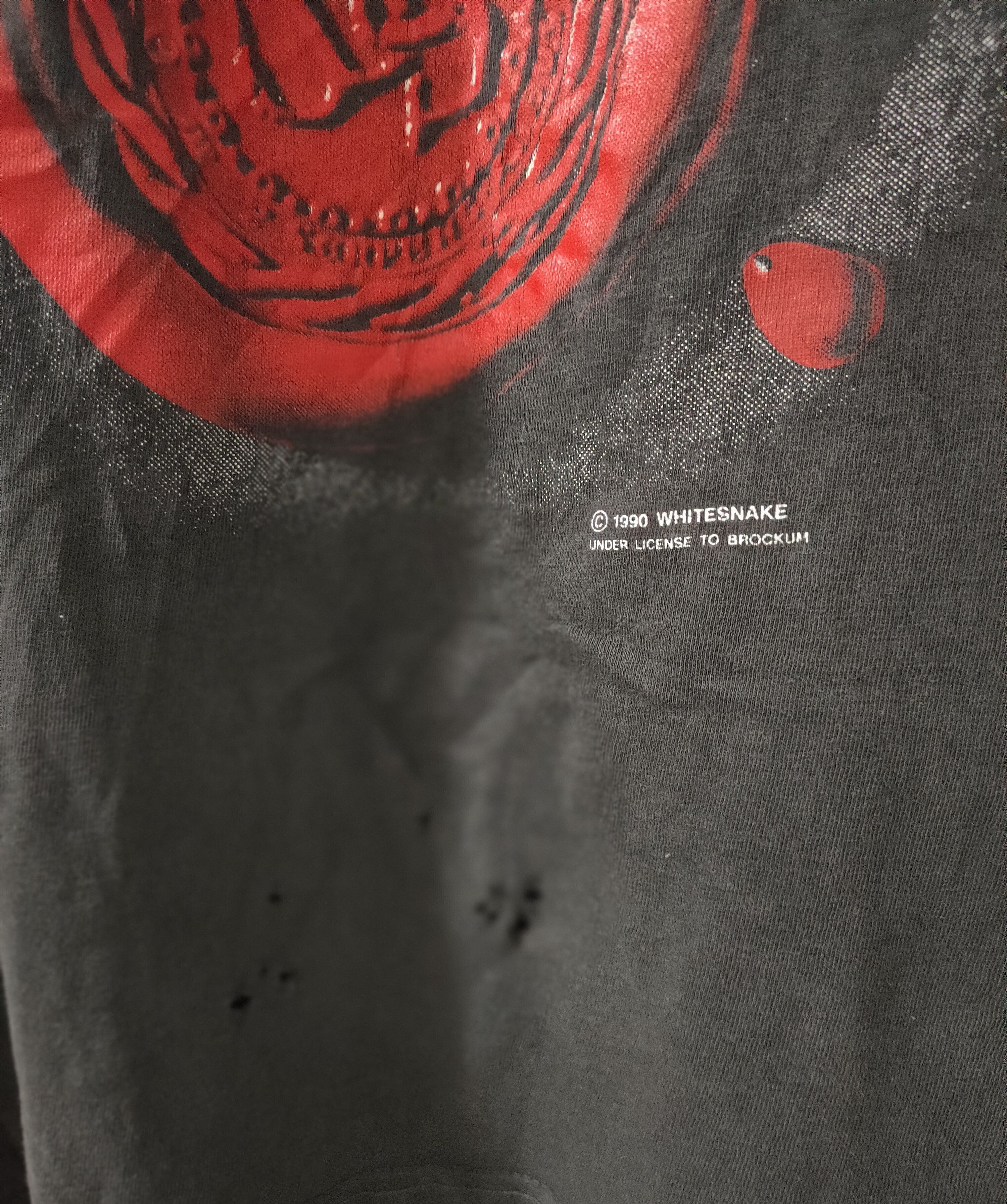 Band Tees 🔥Rock🔥Distressed Vintage Whitesnake Japan Tour 1990 Size US M / EU 48-50 / 2 - 6 Thumbnail
