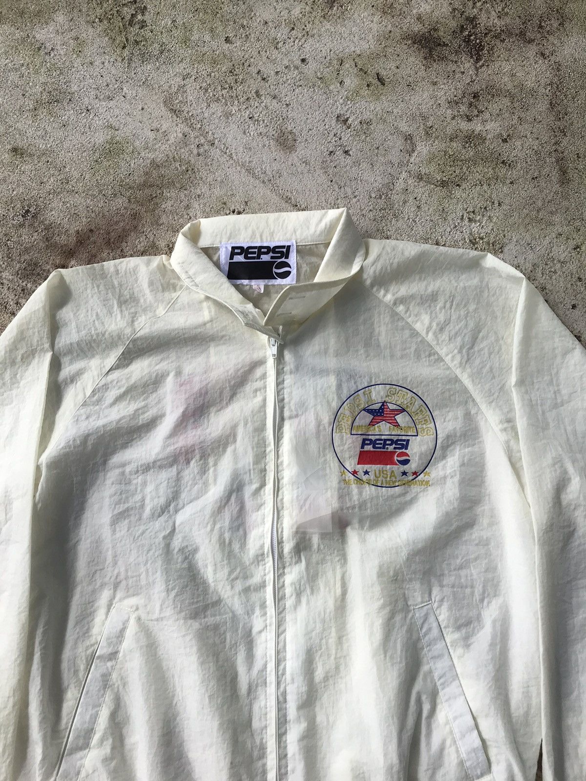 Pepsi × Vintage RARE 80s VINTAGE PEPSI STAFF american favorite jacket Size US L / EU 52-54 / 3 - 7 Thumbnail