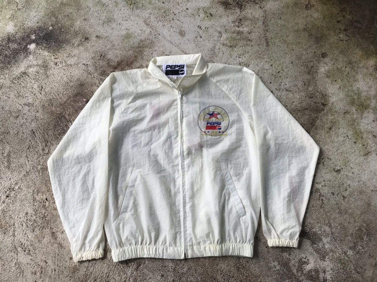 Pepsi × Vintage RARE 80s VINTAGE PEPSI STAFF american favorite jacket Size US L / EU 52-54 / 3 - 5 Thumbnail
