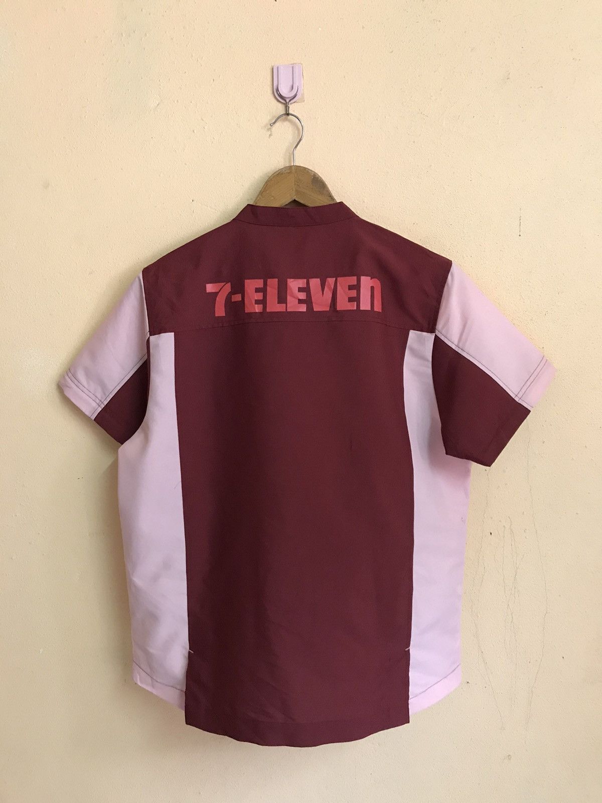 Designer × Logo 7 × Vintage RARE 7 ELEVEN WORKWEAR FULL ZIPPER PUNK TEE JOE FRESHGOOD Size US M / EU 48-50 / 2 - 6 Thumbnail