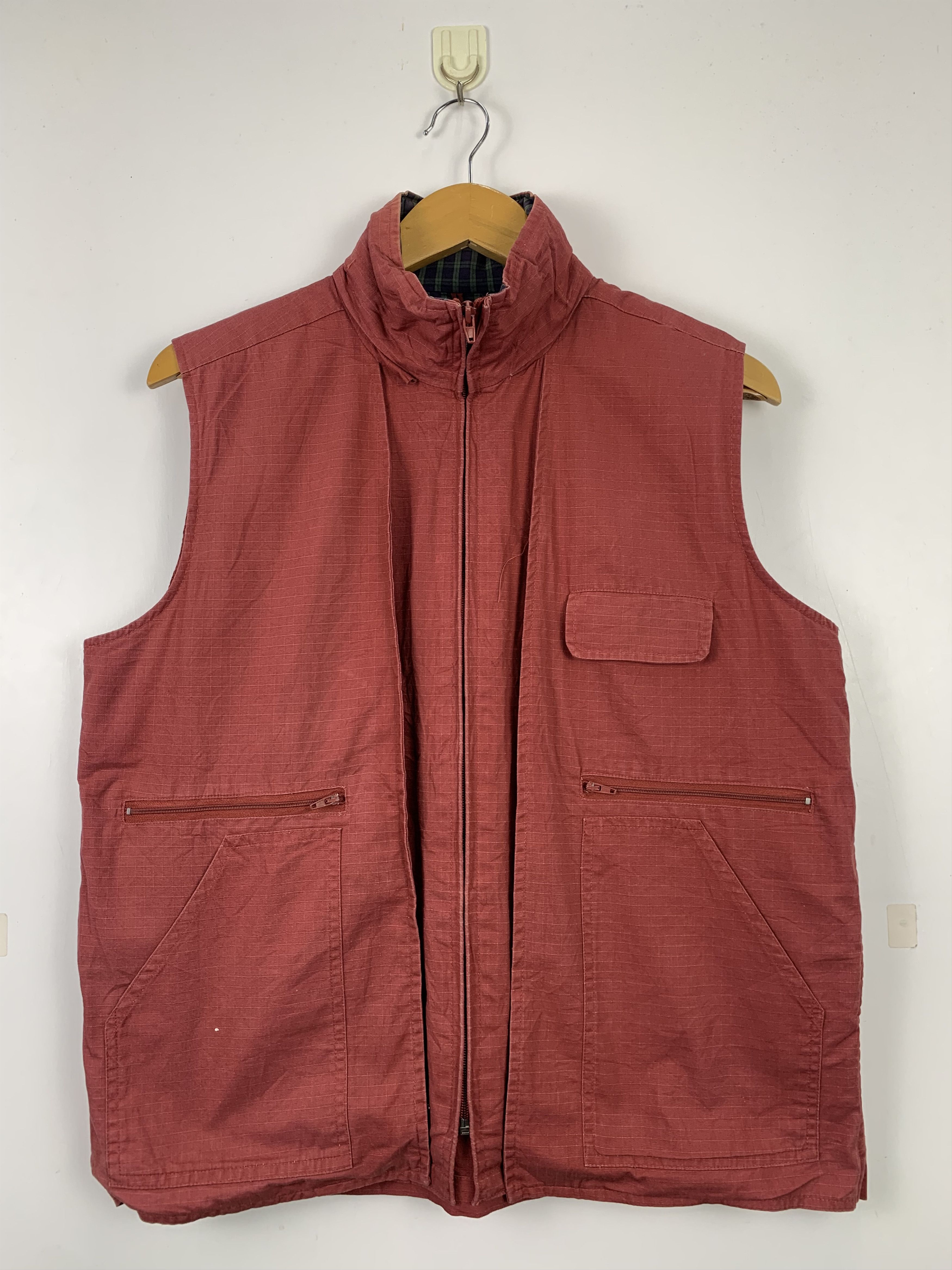 Japanese Brand × Vintage Vintage JAPANESE BRAND Multi Pocket Zip Up Vests Size US M / EU 48-50 / 2 - 1 Thumbnail