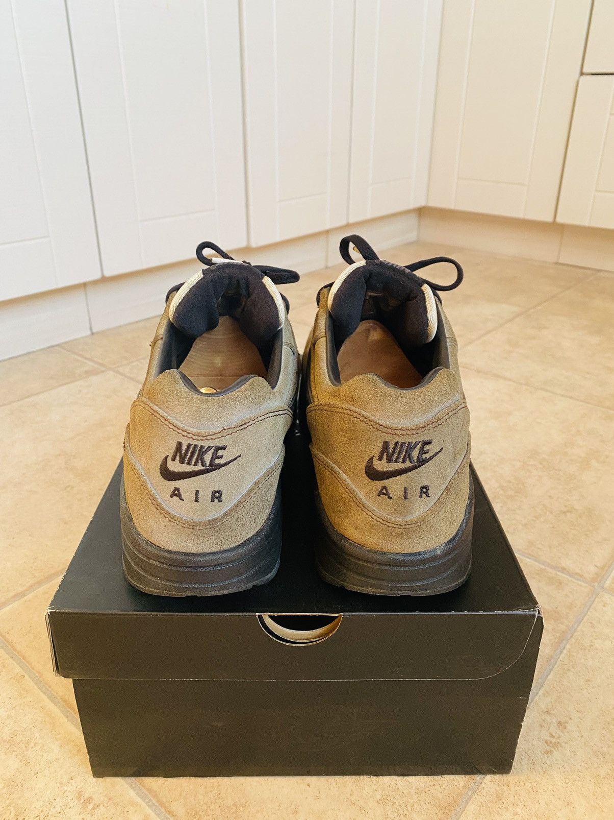 Nike ACG × atmos NikeLab Air Max 1 Dip Dye Bw Size US 13 / EU 46 - 6 Thumbnail