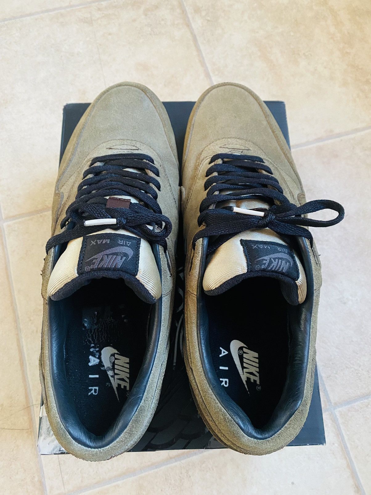 Nike ACG × atmos NikeLab Air Max 1 Dip Dye Bw Size US 13 / EU 46 - 10 Thumbnail