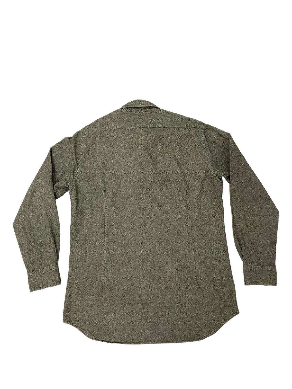 Japanese Brand Work Shirt Nigel Cabourn 49🟩 Size US L / EU 52-54 / 3 - 10 Thumbnail