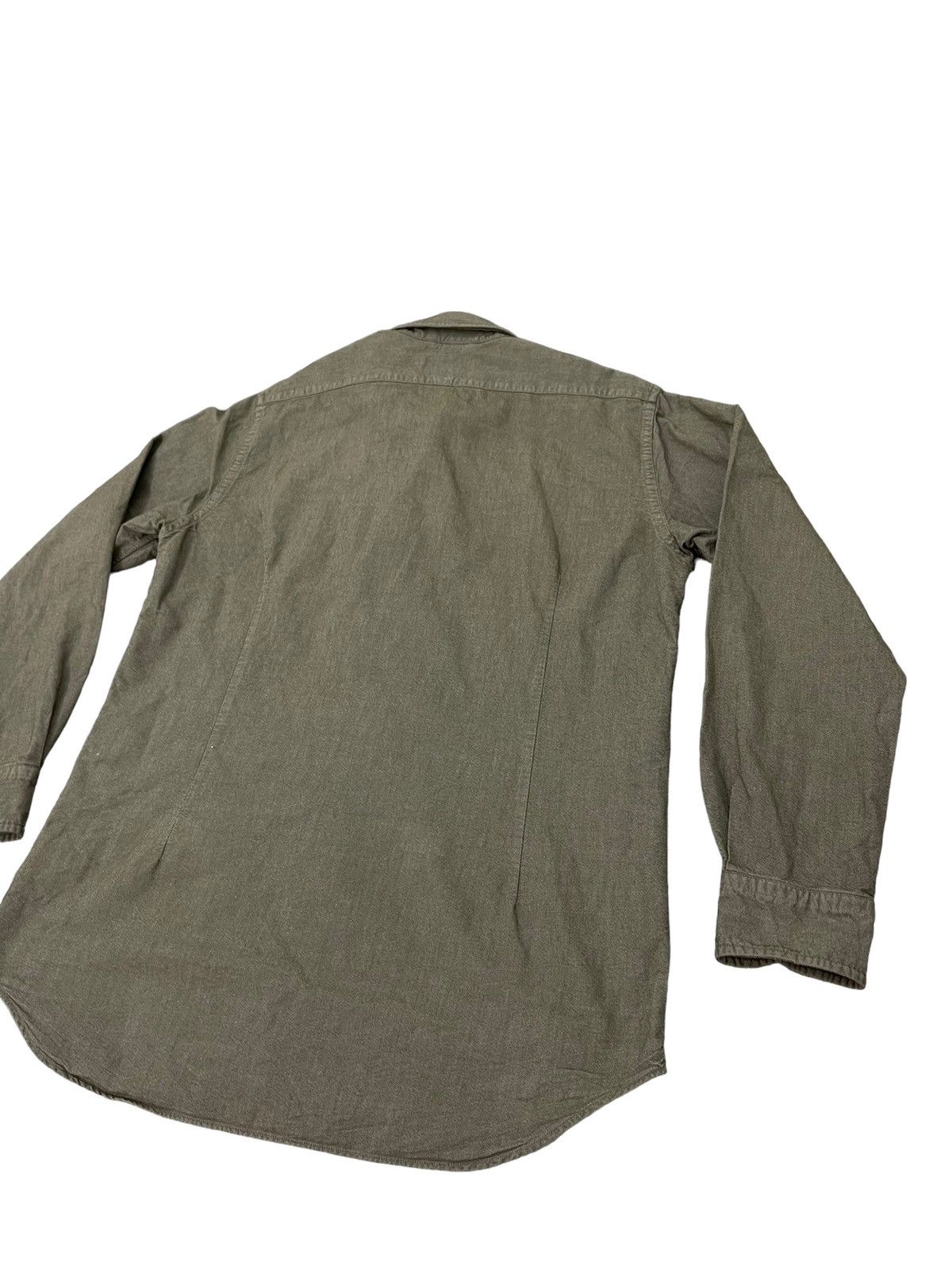 Japanese Brand Work Shirt Nigel Cabourn 49🟩 Size US L / EU 52-54 / 3 - 11 Thumbnail