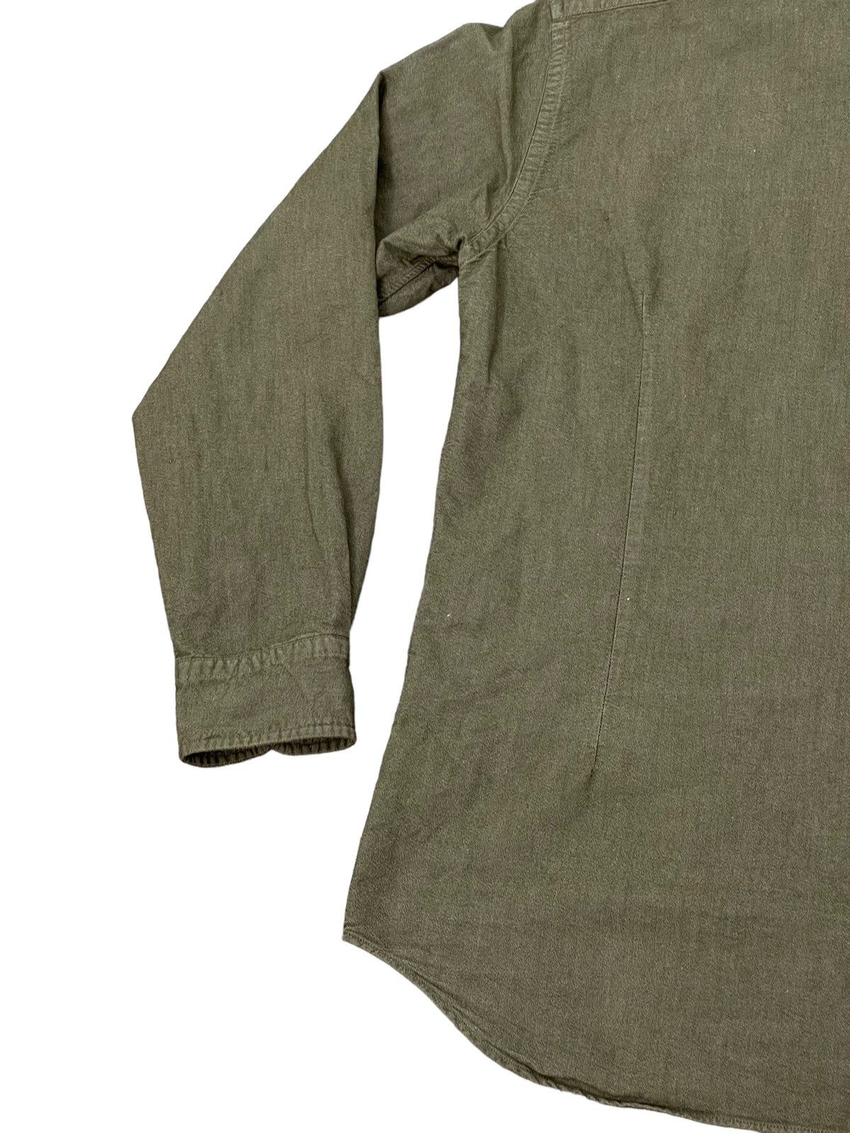 Japanese Brand Work Shirt Nigel Cabourn 49🟩 Size US L / EU 52-54 / 3 - 13 Thumbnail