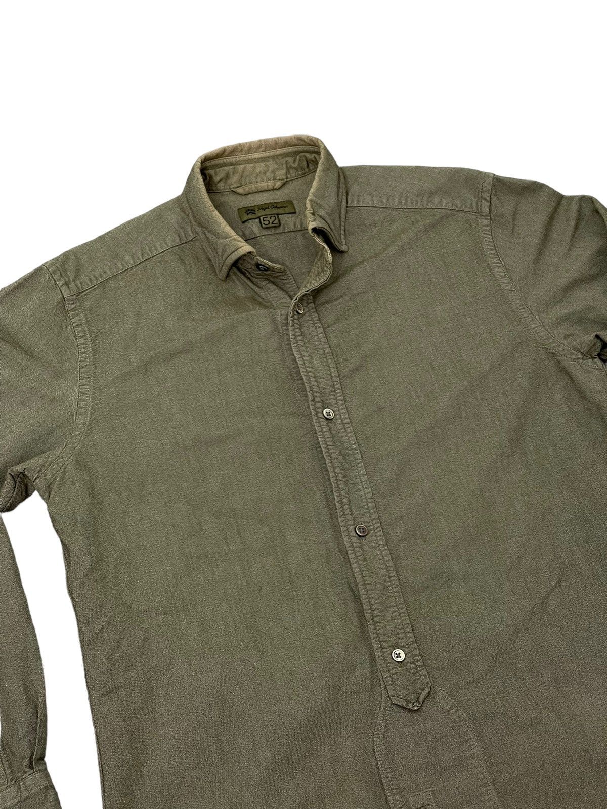 Japanese Brand Work Shirt Nigel Cabourn 49🟩 Size US L / EU 52-54 / 3 - 7 Thumbnail