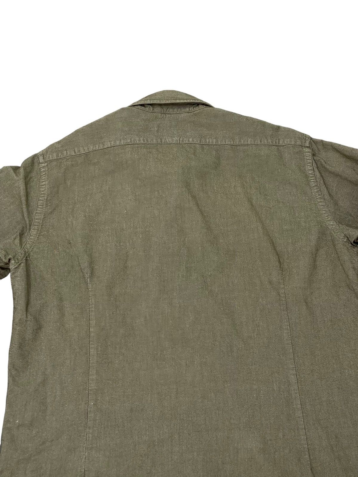 Japanese Brand Work Shirt Nigel Cabourn 49🟩 Size US L / EU 52-54 / 3 - 14 Thumbnail