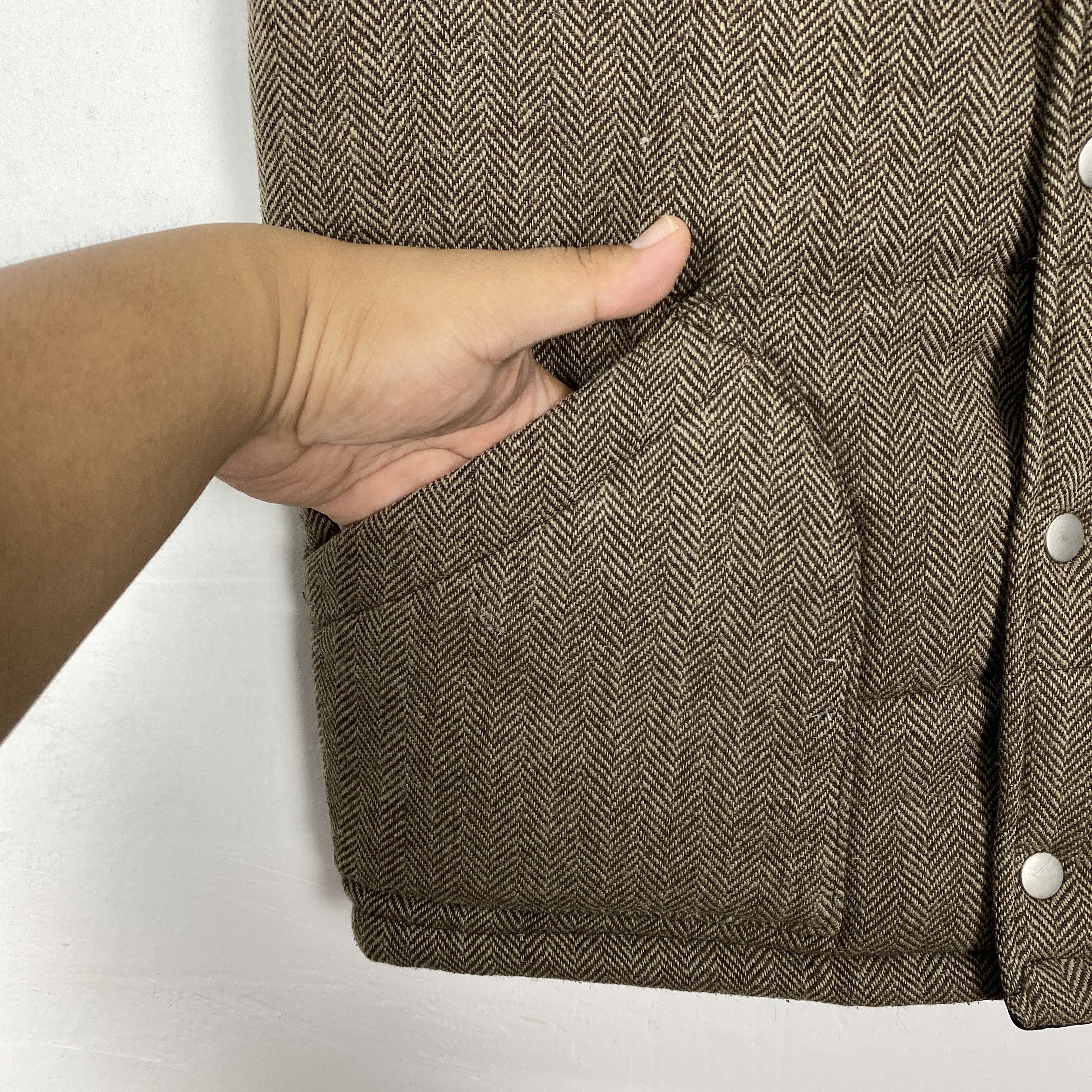 Global Work × Vintage Vintage Global Work Wool Puffer Vest Size US M / EU 48-50 / 2 - 4 Thumbnail