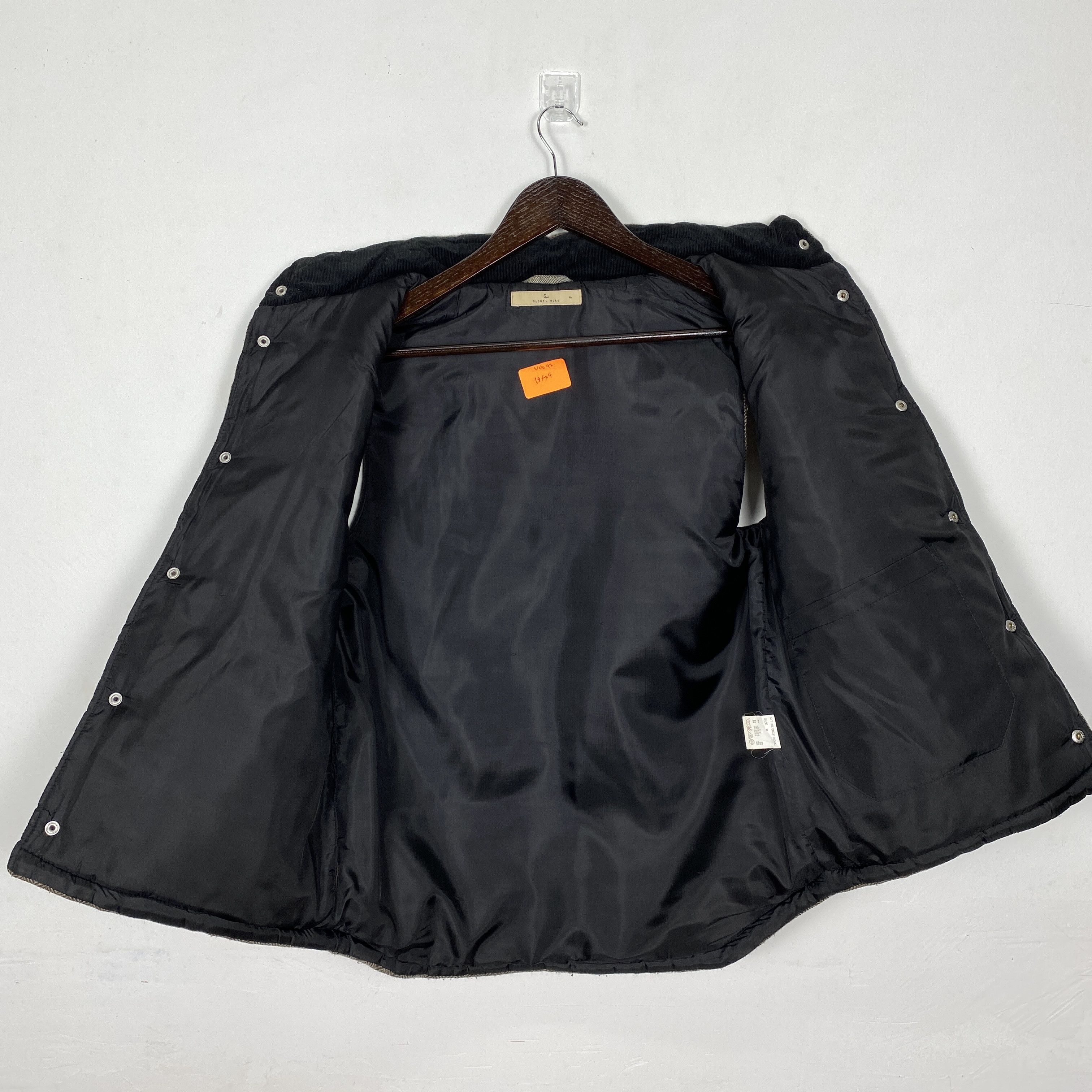 Global Work × Vintage Vintage Global Work Wool Puffer Vest Size US M / EU 48-50 / 2 - 6 Thumbnail
