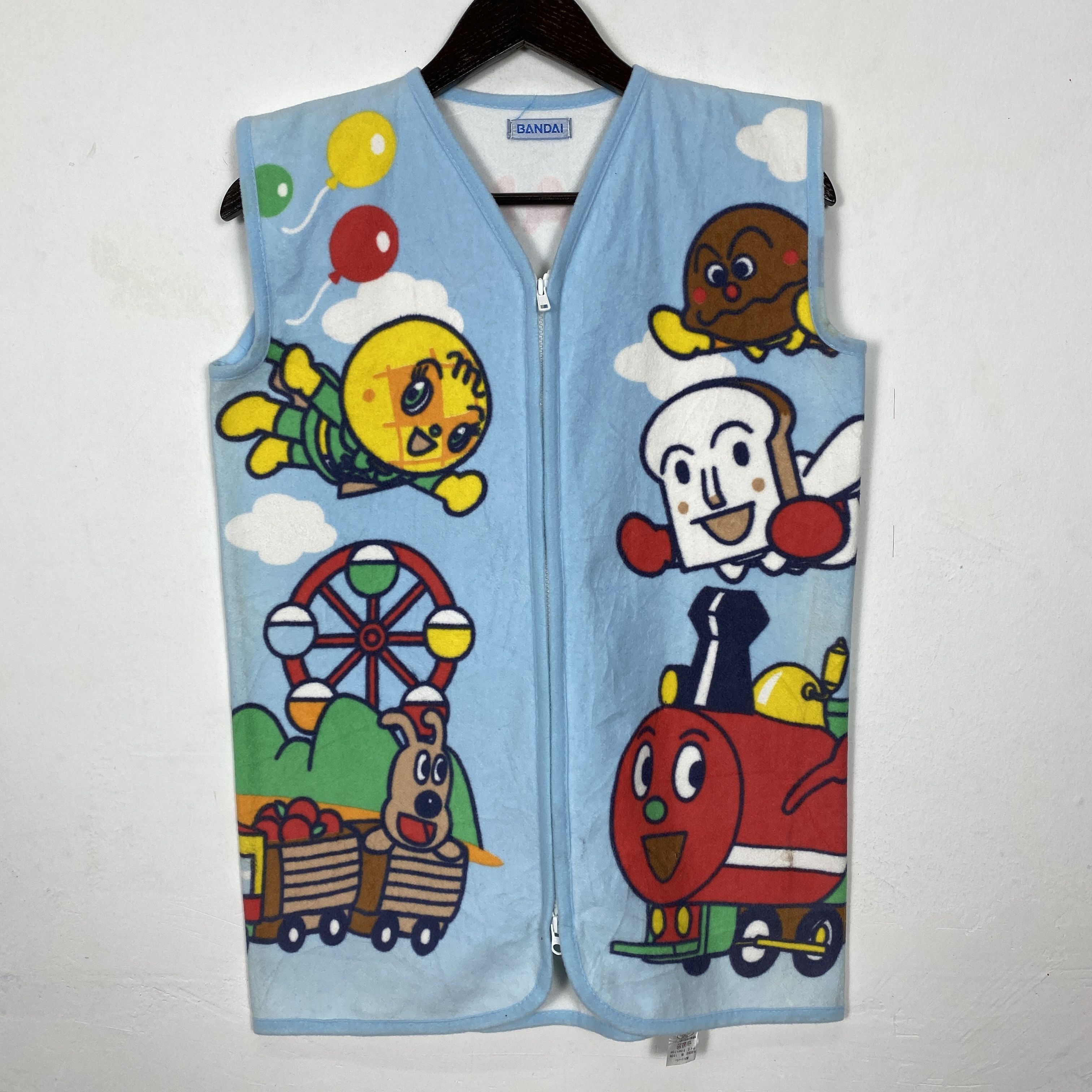 Japanese Brand Vintage Bandai Cartoon Vest Size US S / EU 44-46 / 1 - 1 Thumbnail