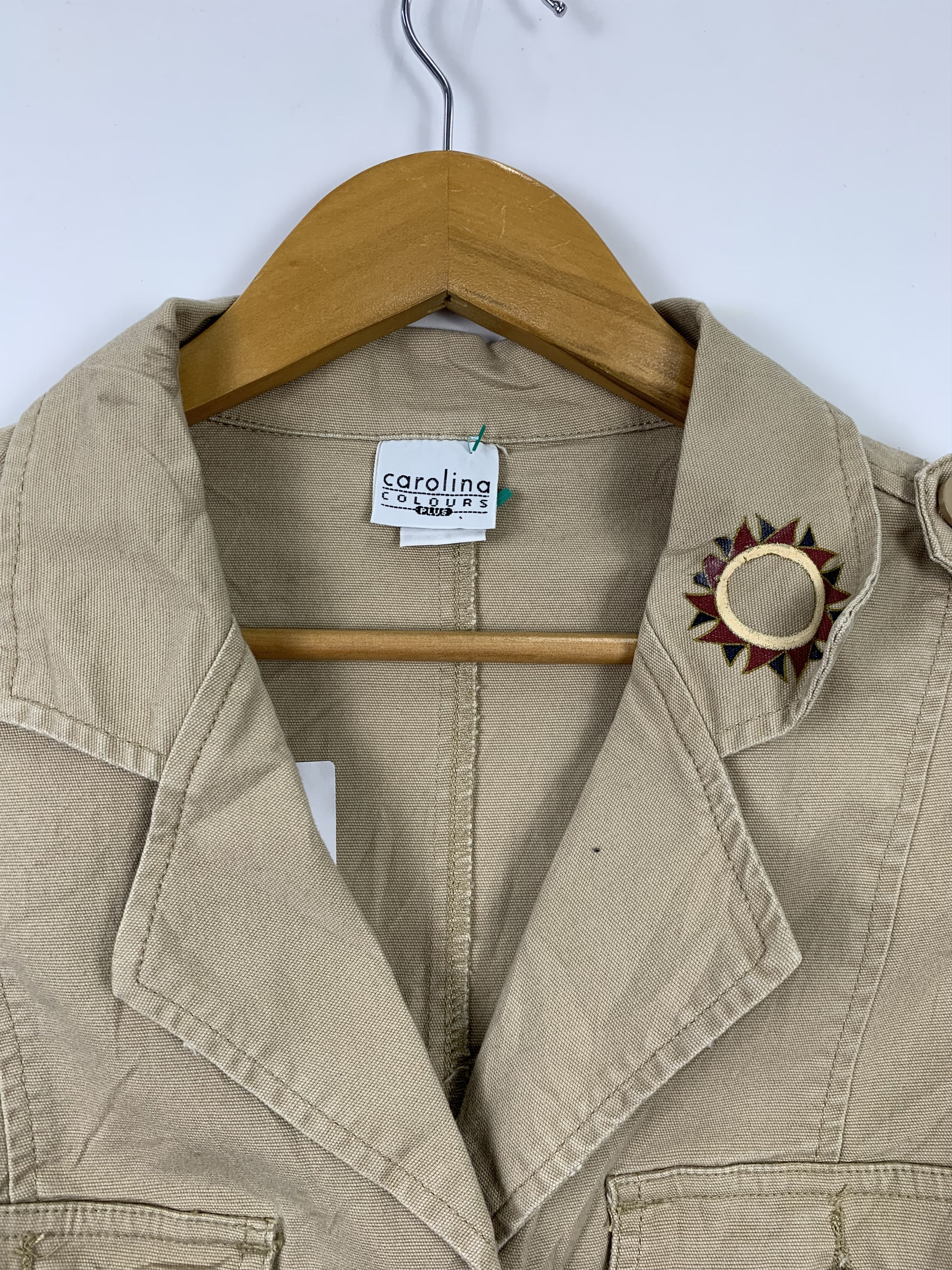 Japanese Brand CAROLINA Aztec Native Navajo Cotton Vests V0119 Size US M / EU 48-50 / 2 - 6 Thumbnail
