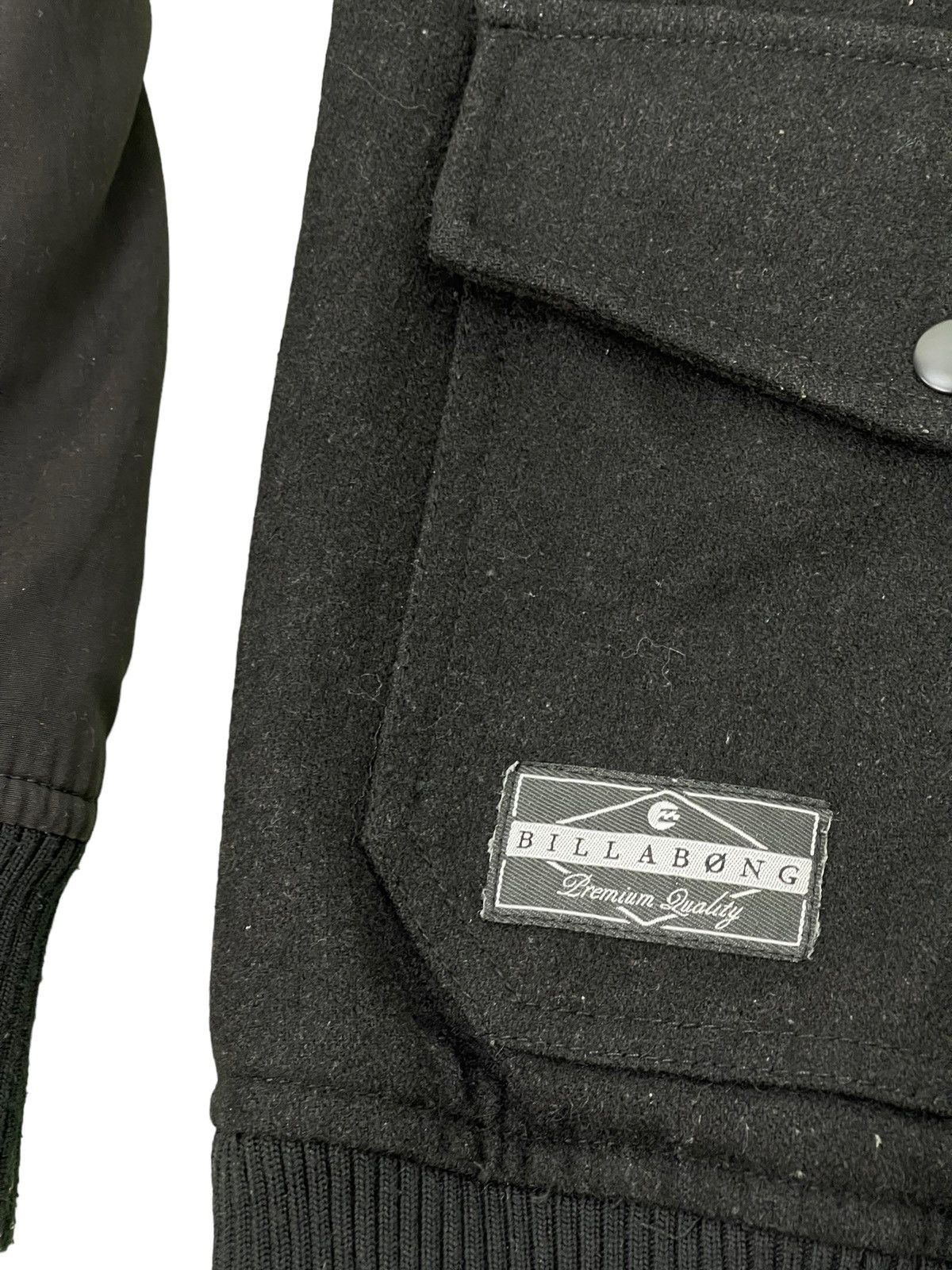 Billabong Varsity Jacket Billabong Embroydery Wool Surfwear 4🟩9 Size US L / EU 52-54 / 3 - 13 Thumbnail