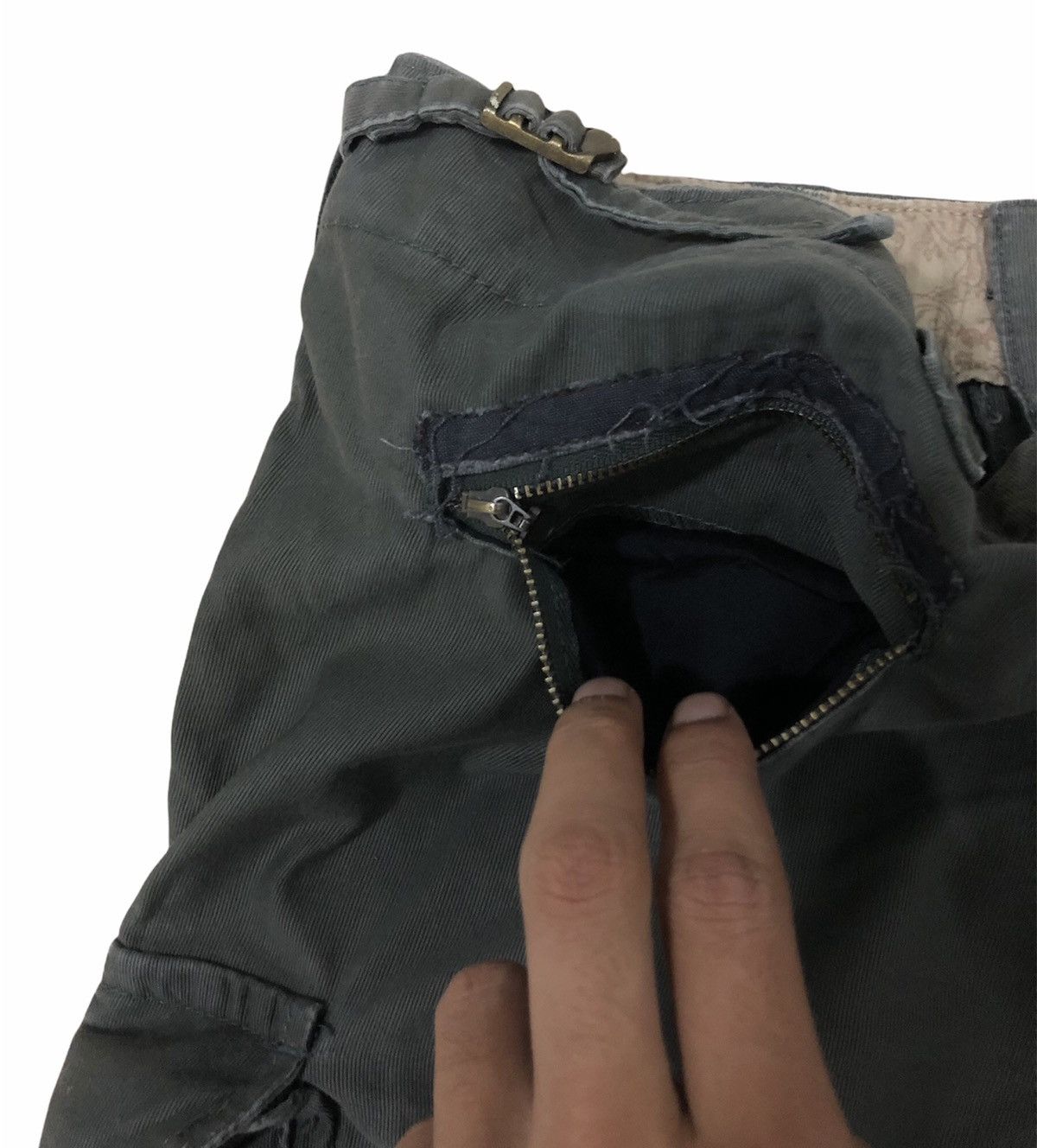 Japanese Brand Back Number Cargo Pants Multipocket pants Size US 32 / EU 48 - 17 Thumbnail