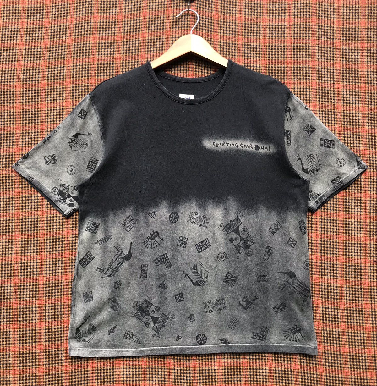 Hai Sporting Gear × Issey Miyake × Vintage Hai Sporting Gear Issey Miyake Shirt SunFaded Size US M / EU 48-50 / 2 - 1 Thumbnail
