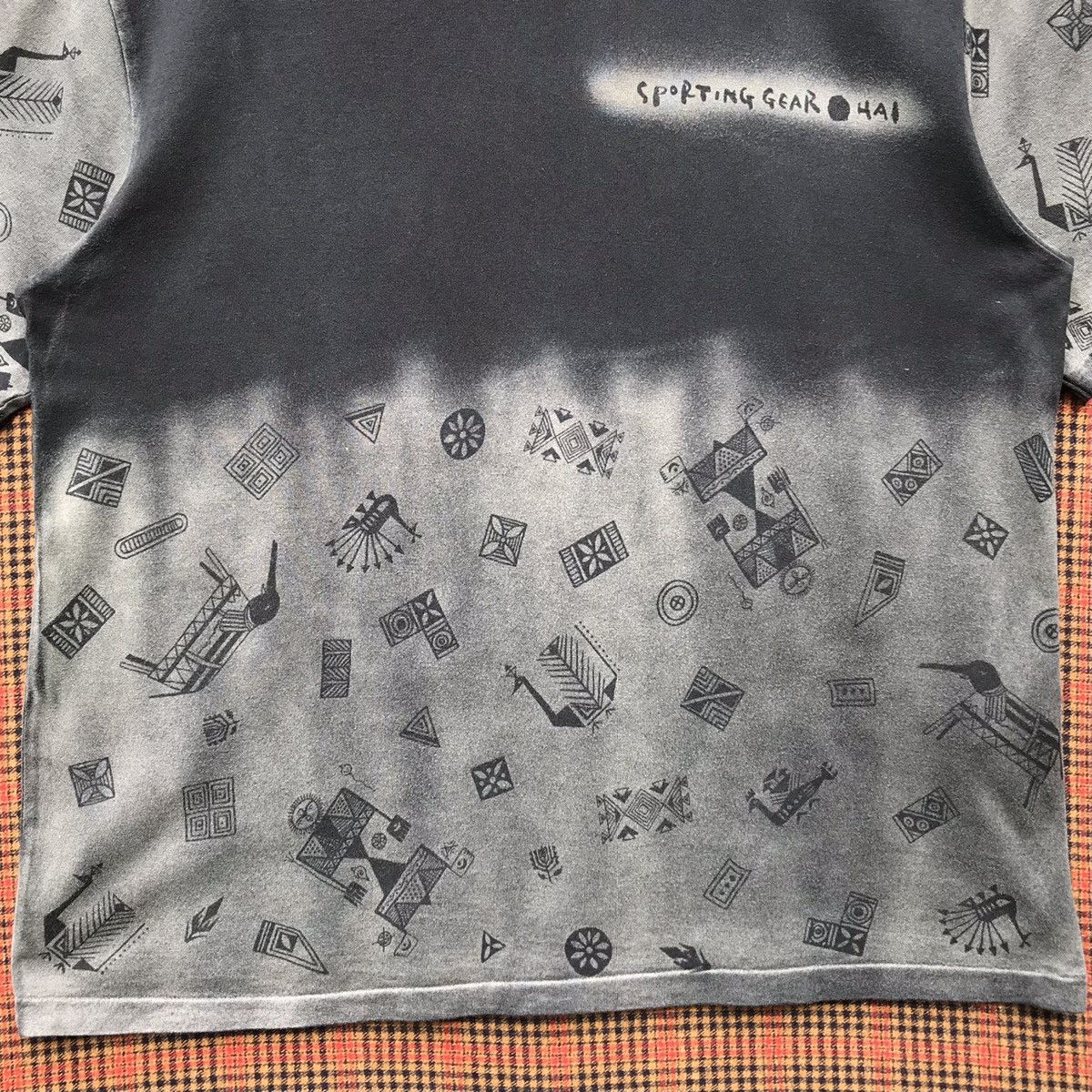 Hai Sporting Gear × Issey Miyake × Vintage Hai Sporting Gear Issey Miyake Shirt SunFaded Size US M / EU 48-50 / 2 - 10 Thumbnail