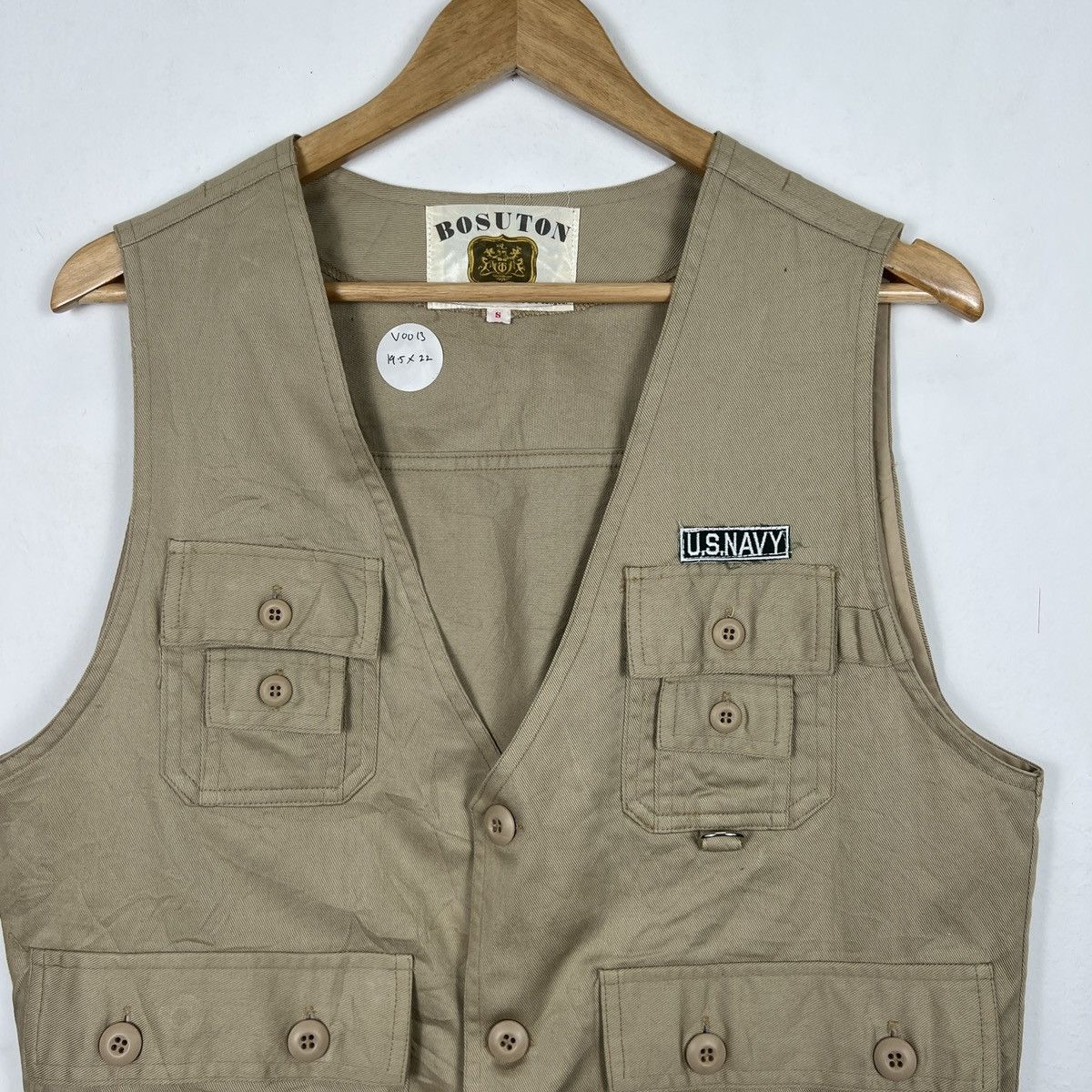 Japanese Brand Vintage Tactical Army US Navy Multi Pocket Vest Size US S / EU 44-46 / 1 - 2 Thumbnail