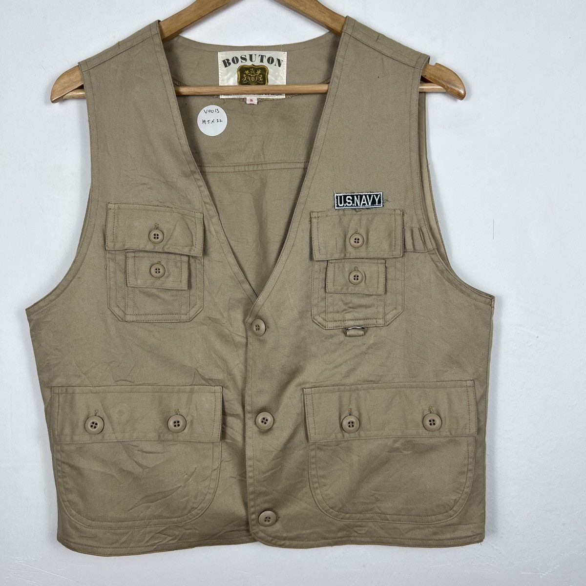 Japanese Brand Vintage Tactical Army US Navy Multi Pocket Vest Size US S / EU 44-46 / 1 - 4 Thumbnail