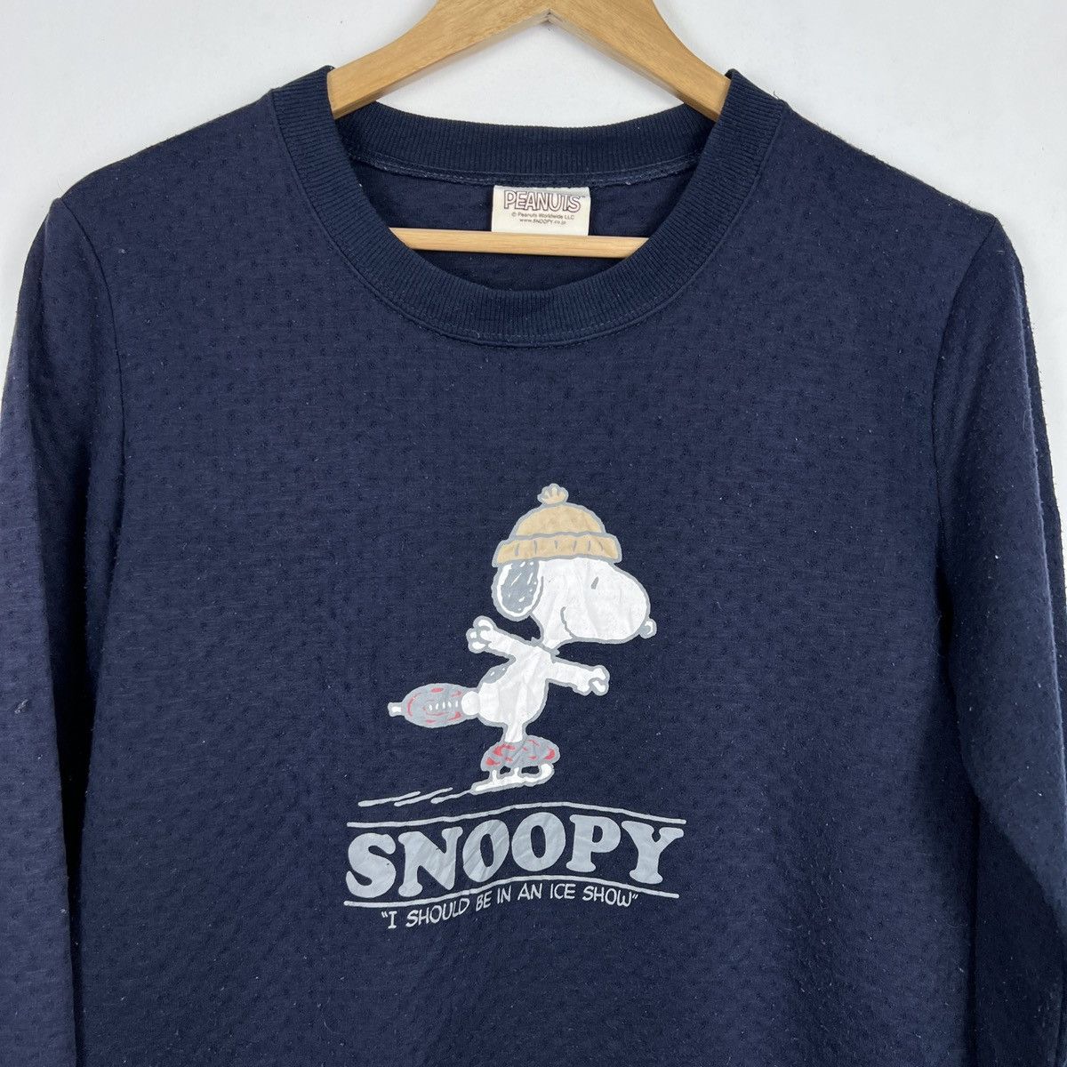Peanuts × Vintage Vintage Snoopy Peanuts Sweatshirt Big Logo SS0001 Size US M / EU 48-50 / 2 - 2 Thumbnail